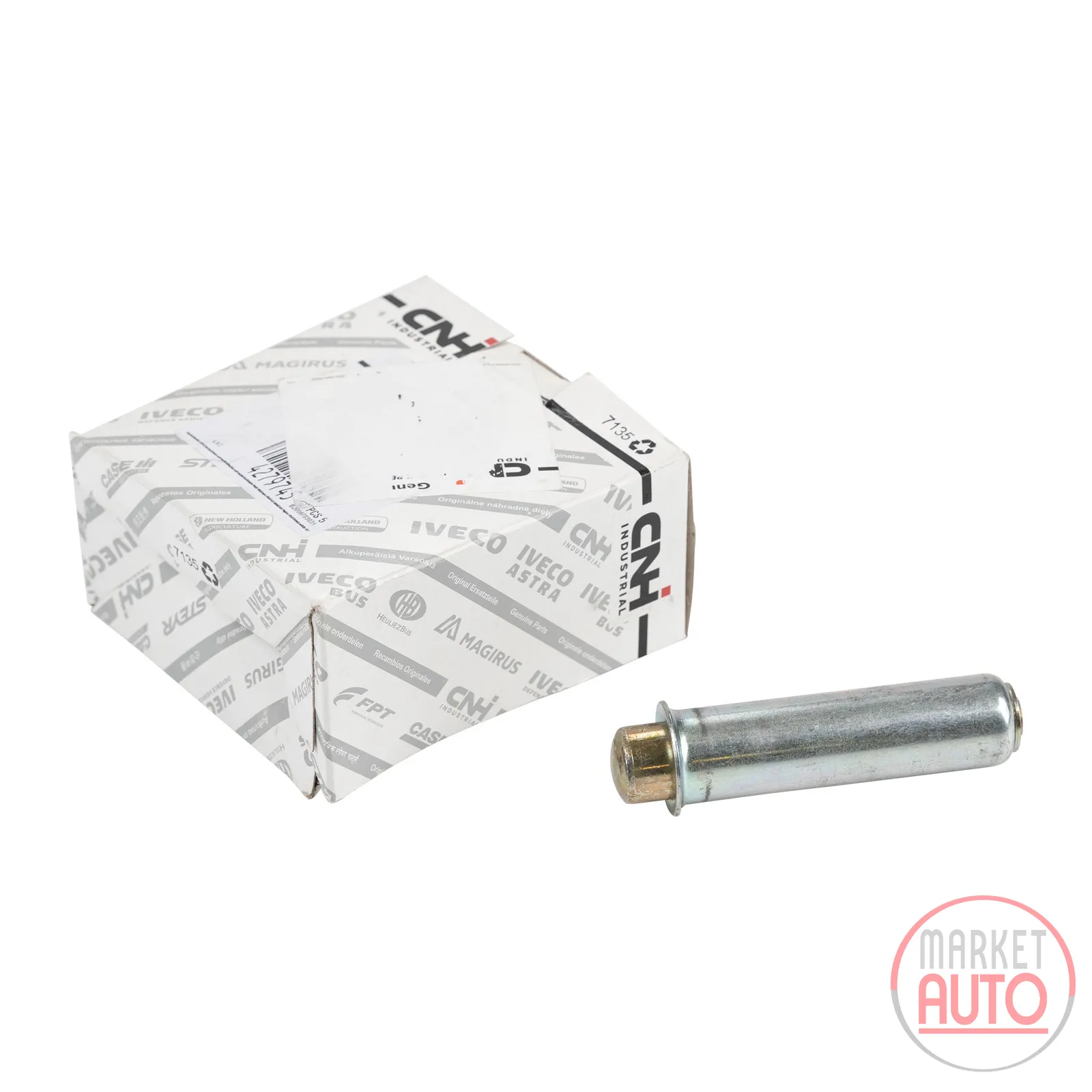 Belt tensioner with spring for timing belt
