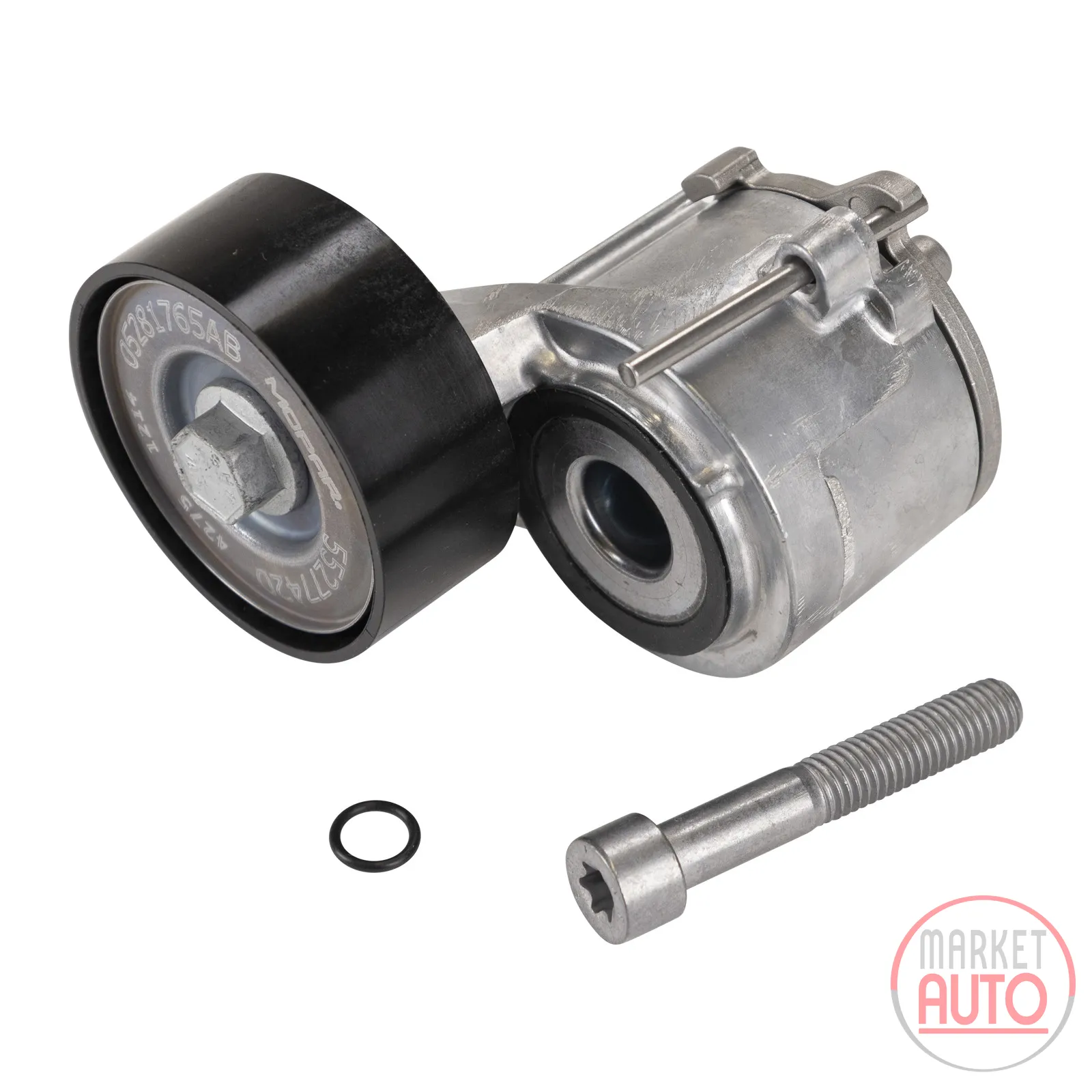 Belt tensioner, tension pulley