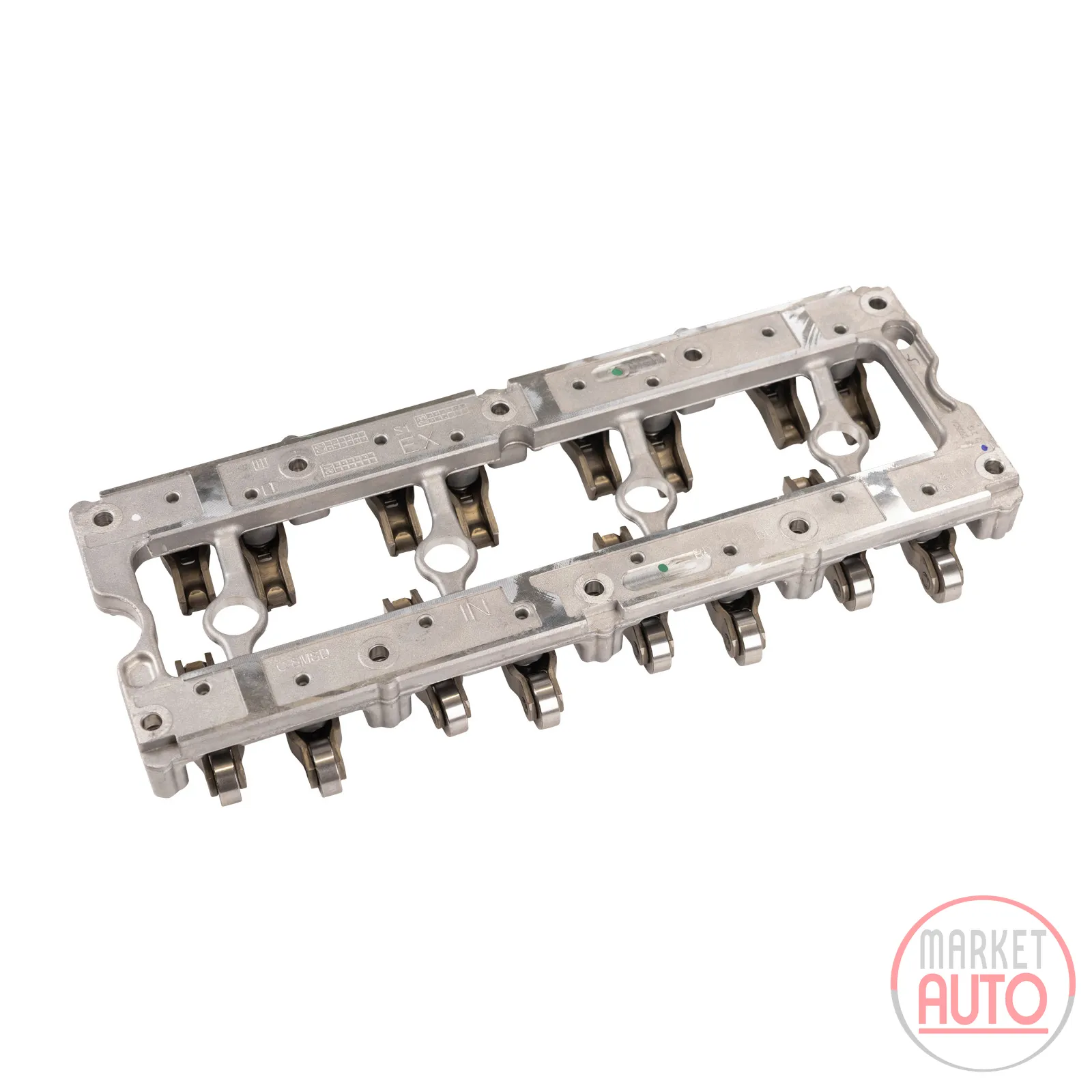 Rocker arm bridge Rocker arm shaft complete
