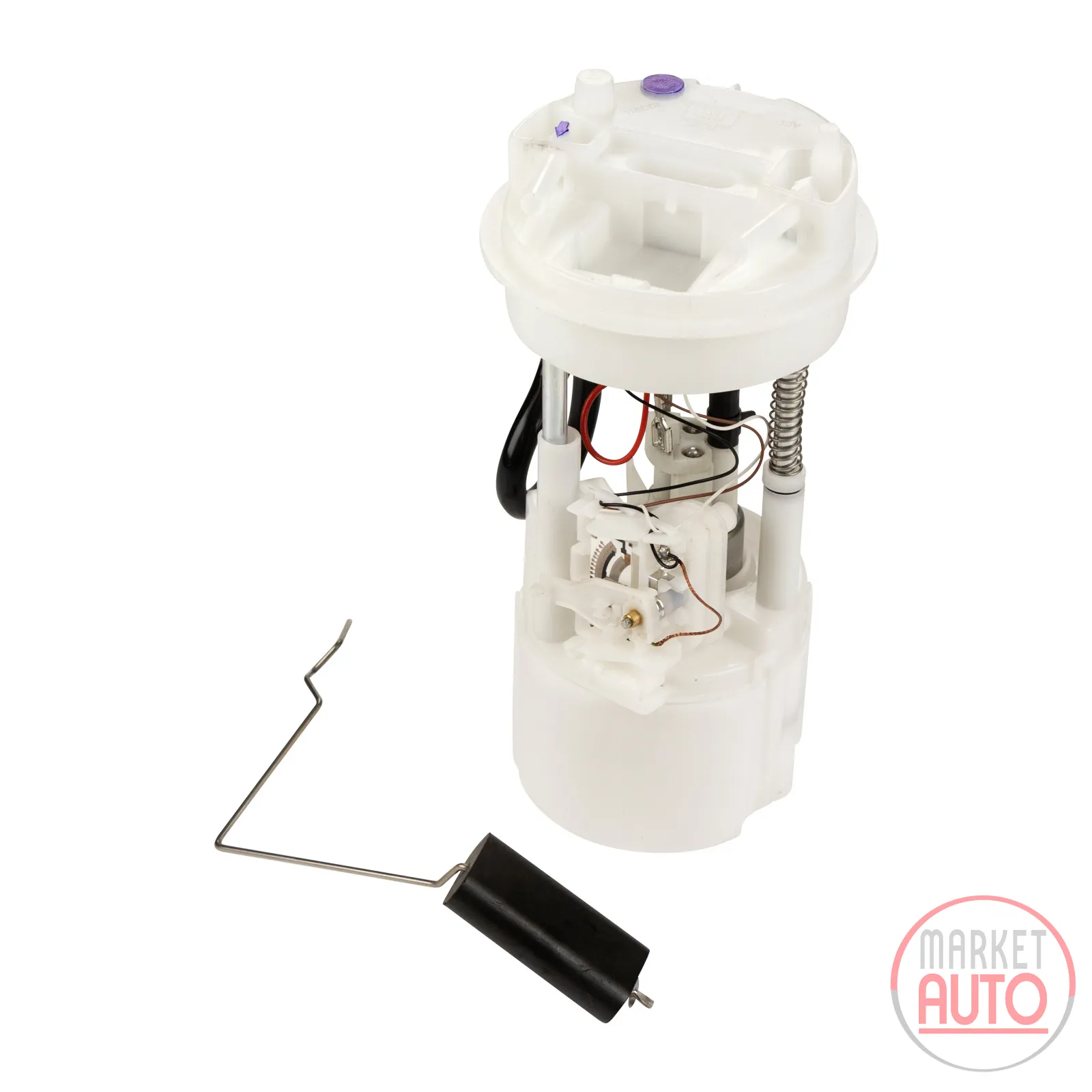 Fuel feed unit with level sensor