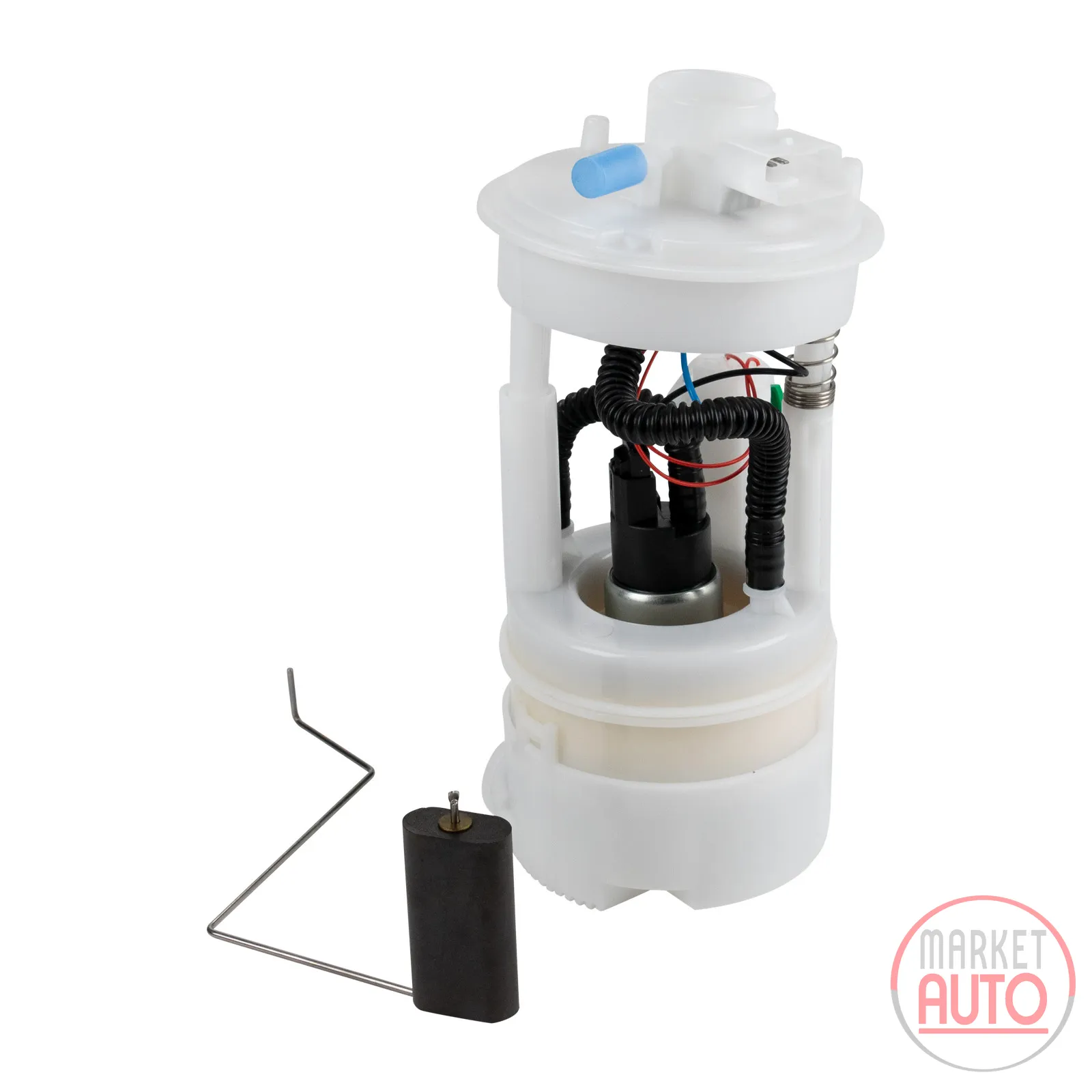 Fuel feed unit with level sensor