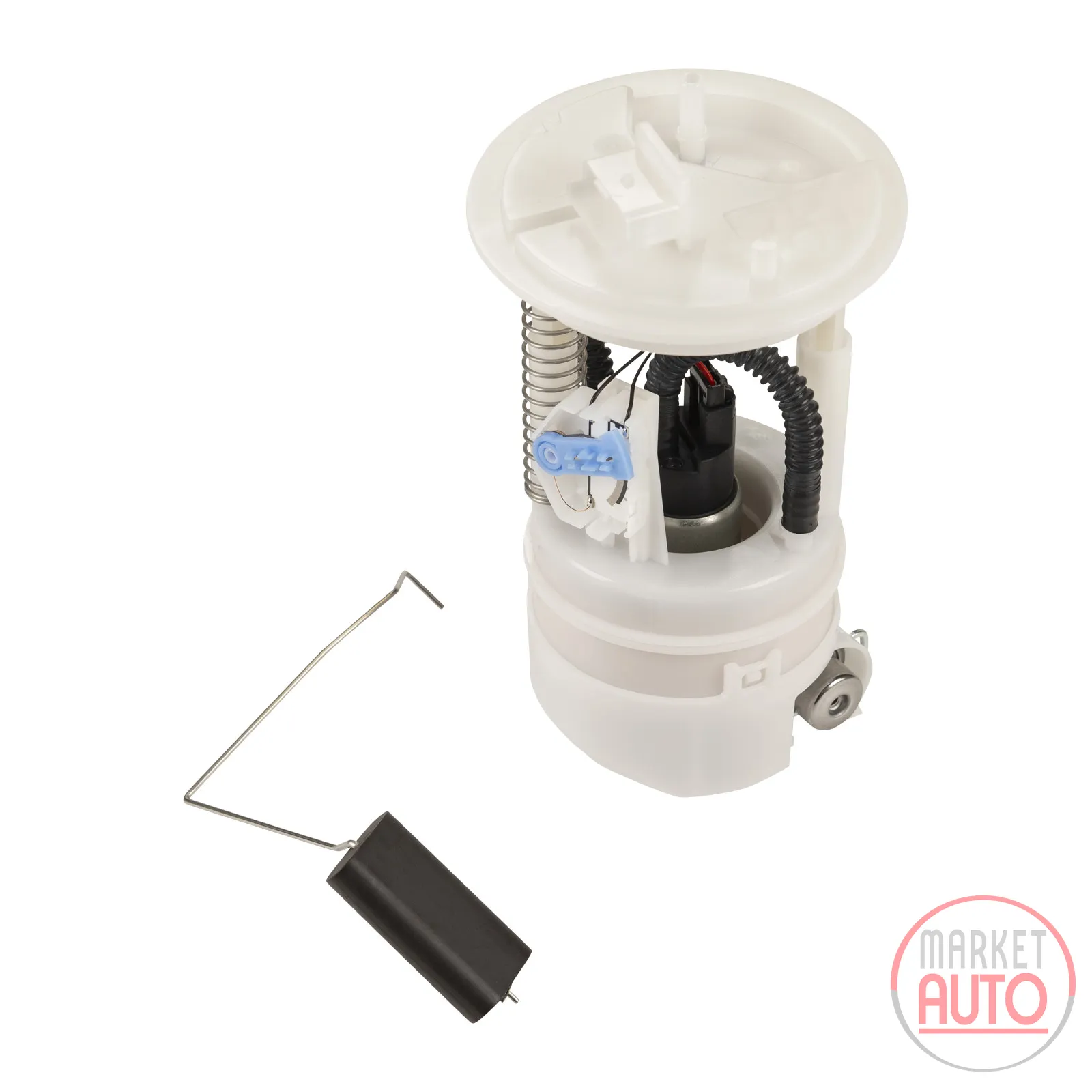 Fuel feed unit with level sensor