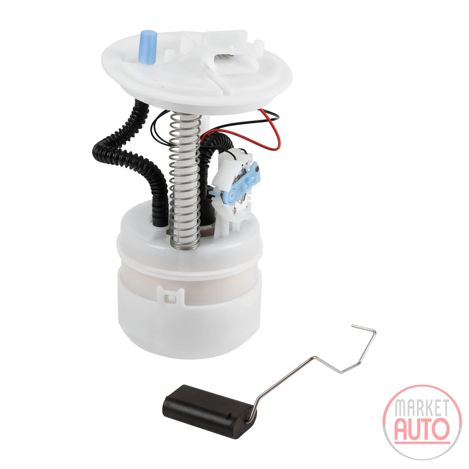 Fuel feed unit with level sensor