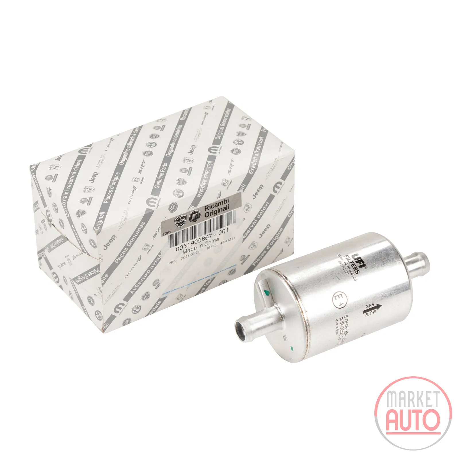Filter for pressure regulator BI-Power Gas