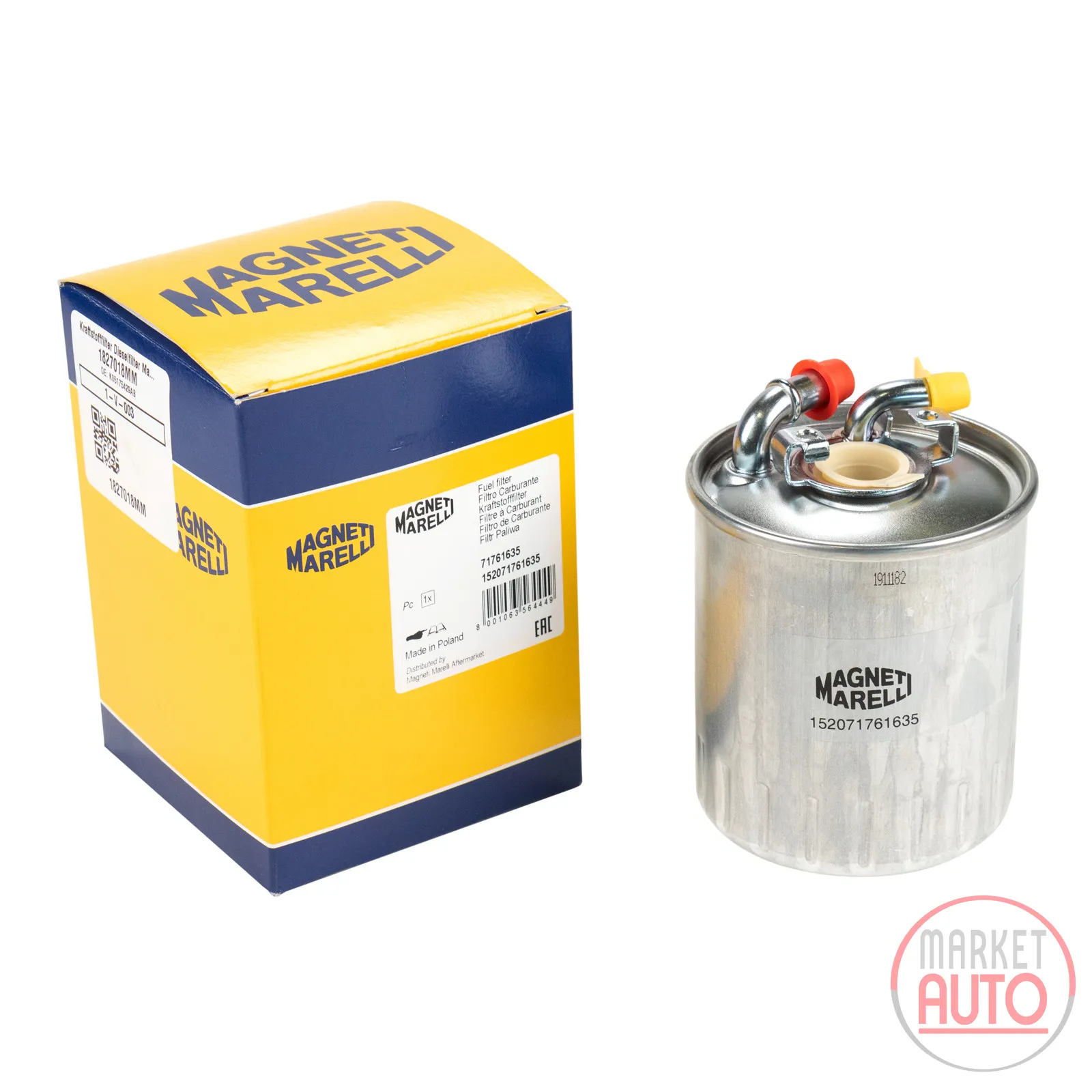 Fuel filter Diesel filter Magneti Marelli