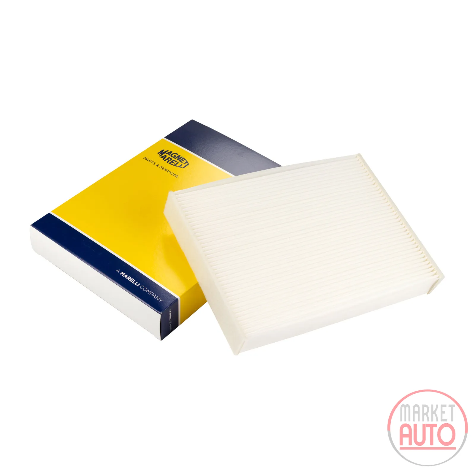 Cabin air filter pollen filter Magneti Marelli L=262 W=195 H=38 mm