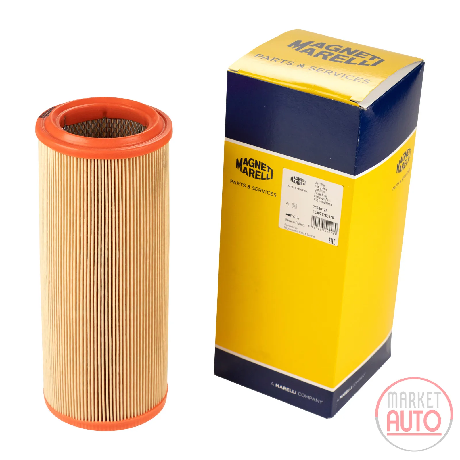 Air filter insert round Magneti Marelli