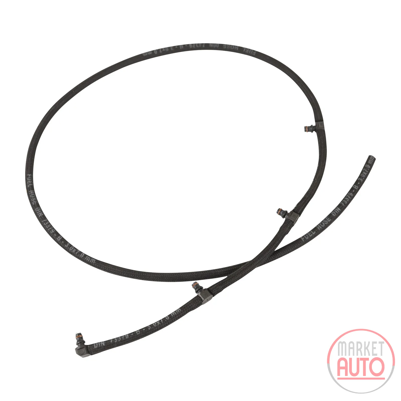 Leak oil line with T-pieces 1 m hose
