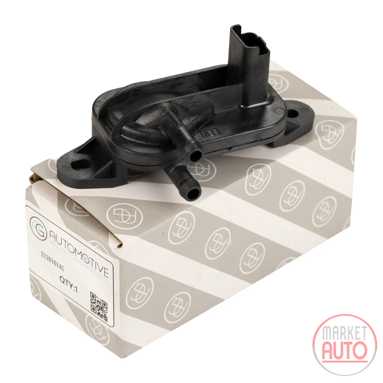 Pressure sensor exhaust control electric
