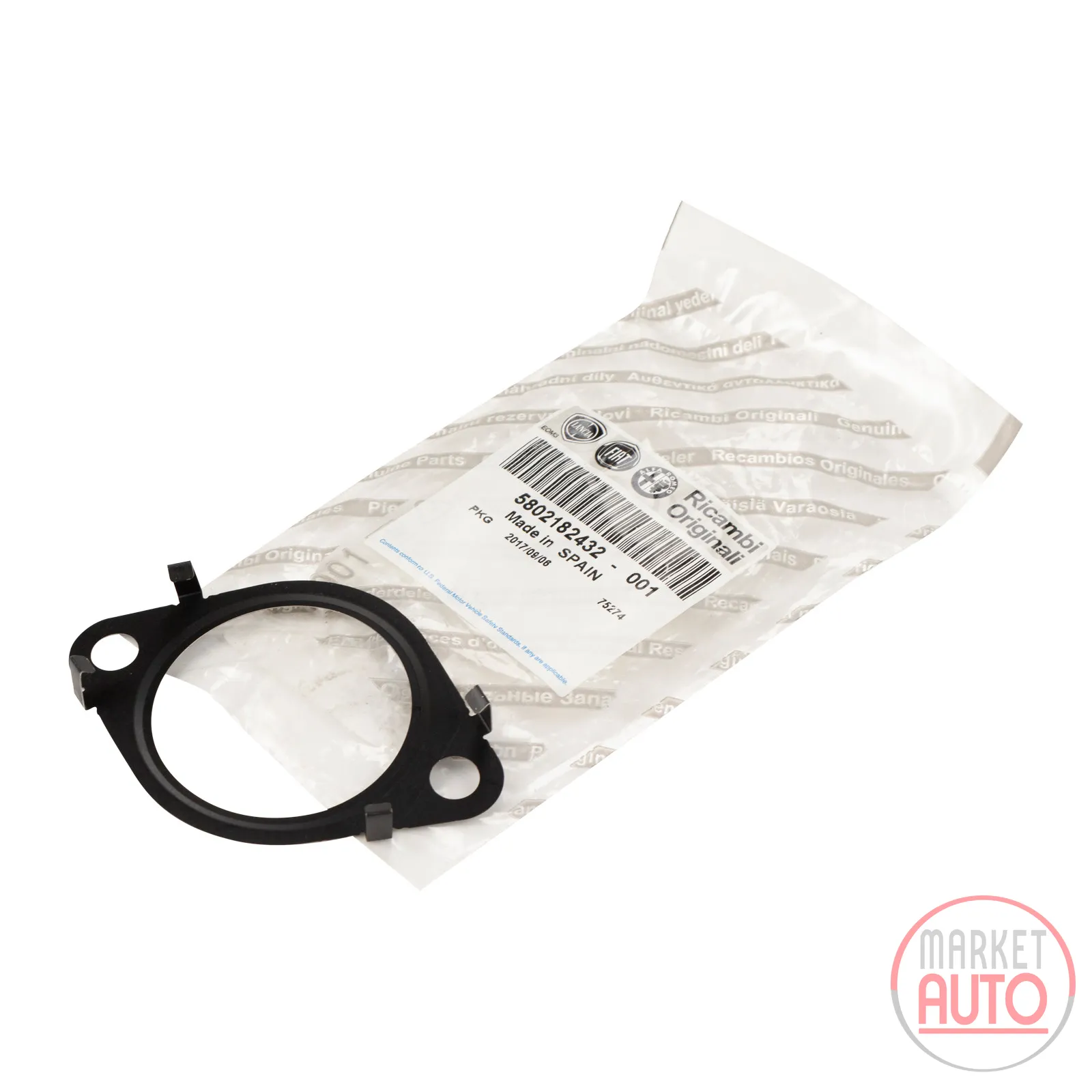 Seal heat exchanger EGR valve