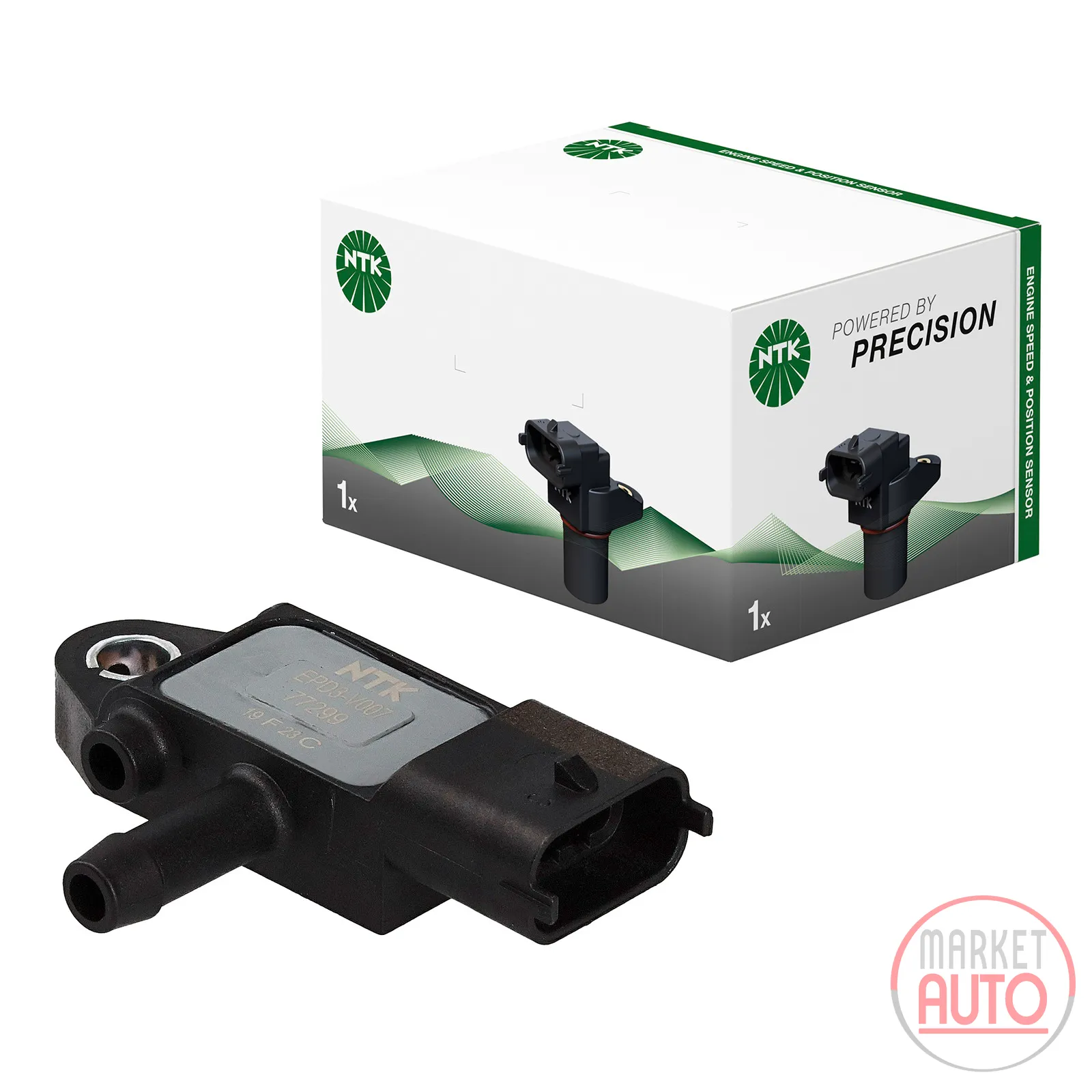 sensor, exhaust pressure