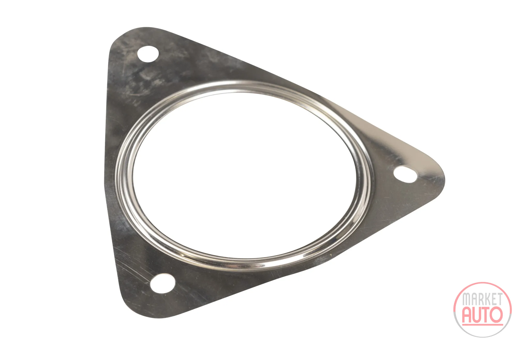 Exhaust gasket on the catalytic converter