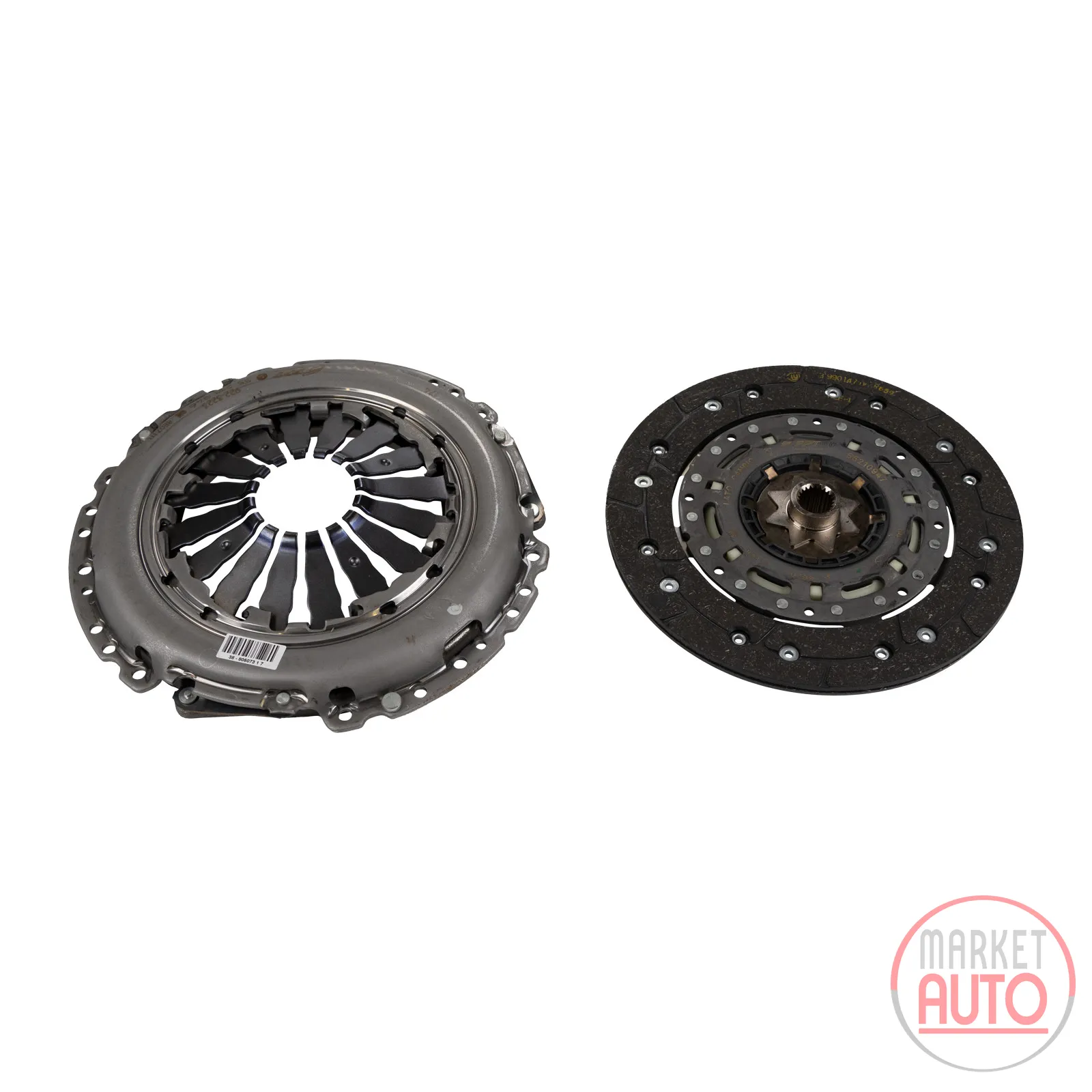 Clutch 2-component kit 215-220 mm Valeo
