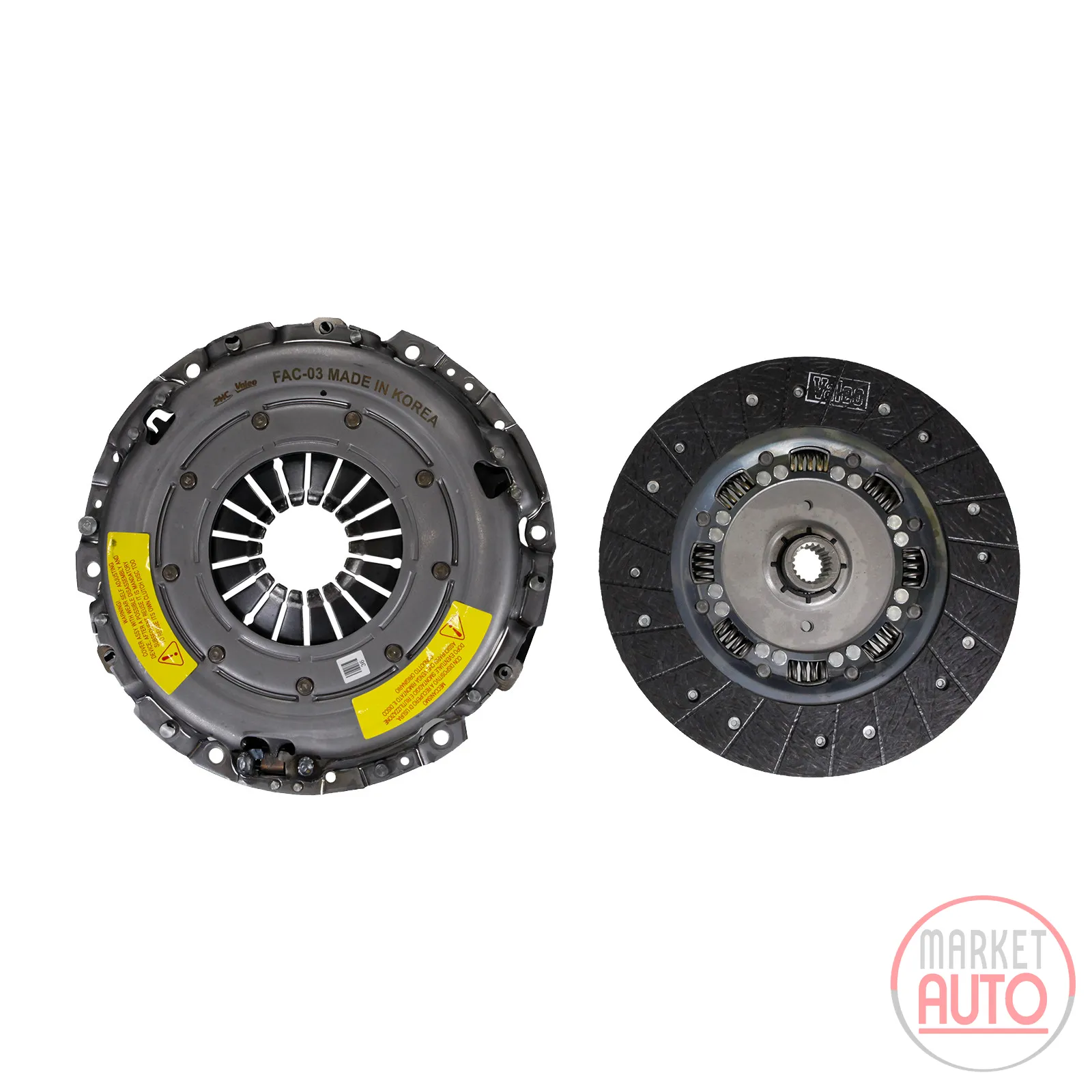Clutch original 2-component kit 240 mm Valeo version