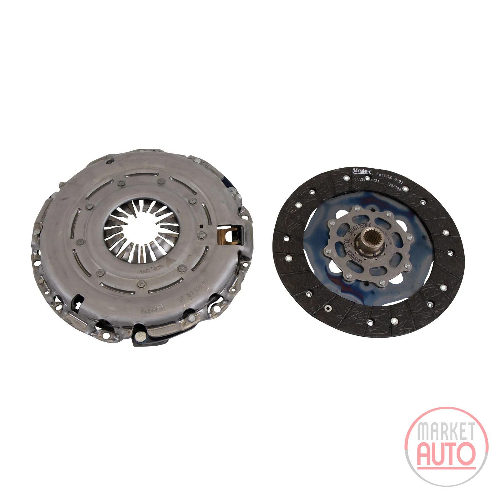 Clutch kit 2-component kit PSA OE (1616517180)