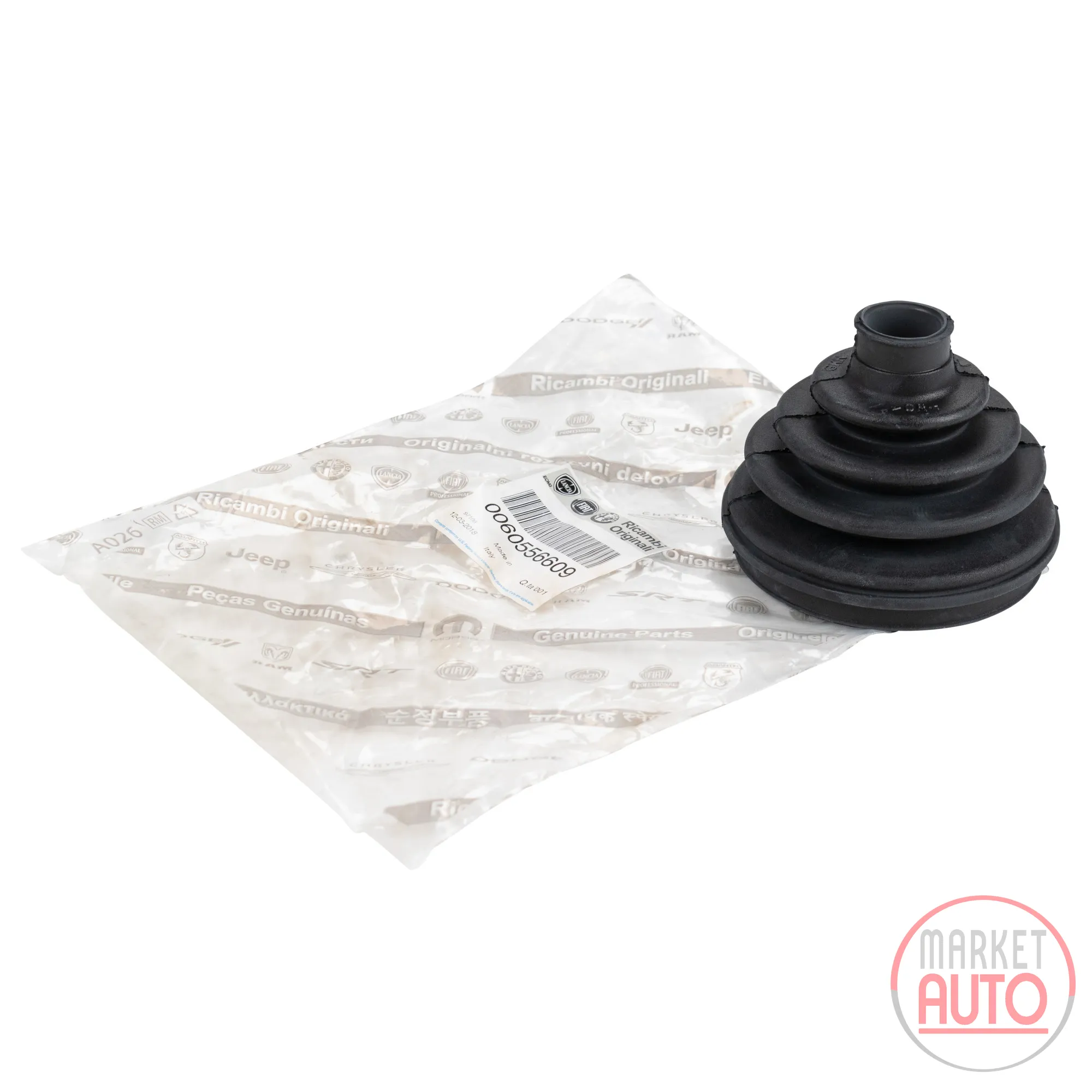 Axle boot kit outside