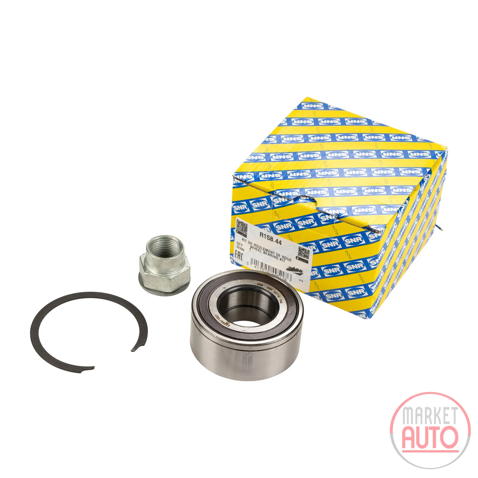 ABS sensor wheel bearing kit front NTN-SNR