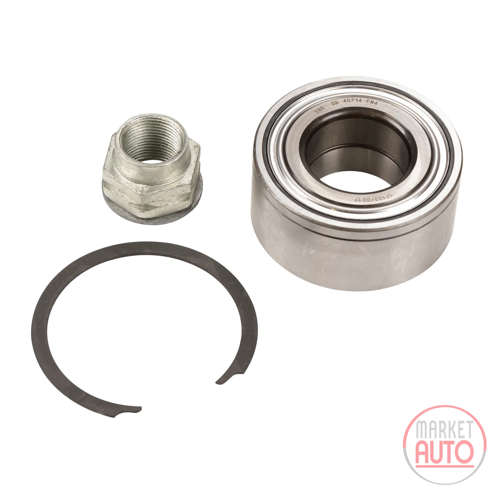 Wheel bearing kit front B=33 D1=72 D2=35 mm
