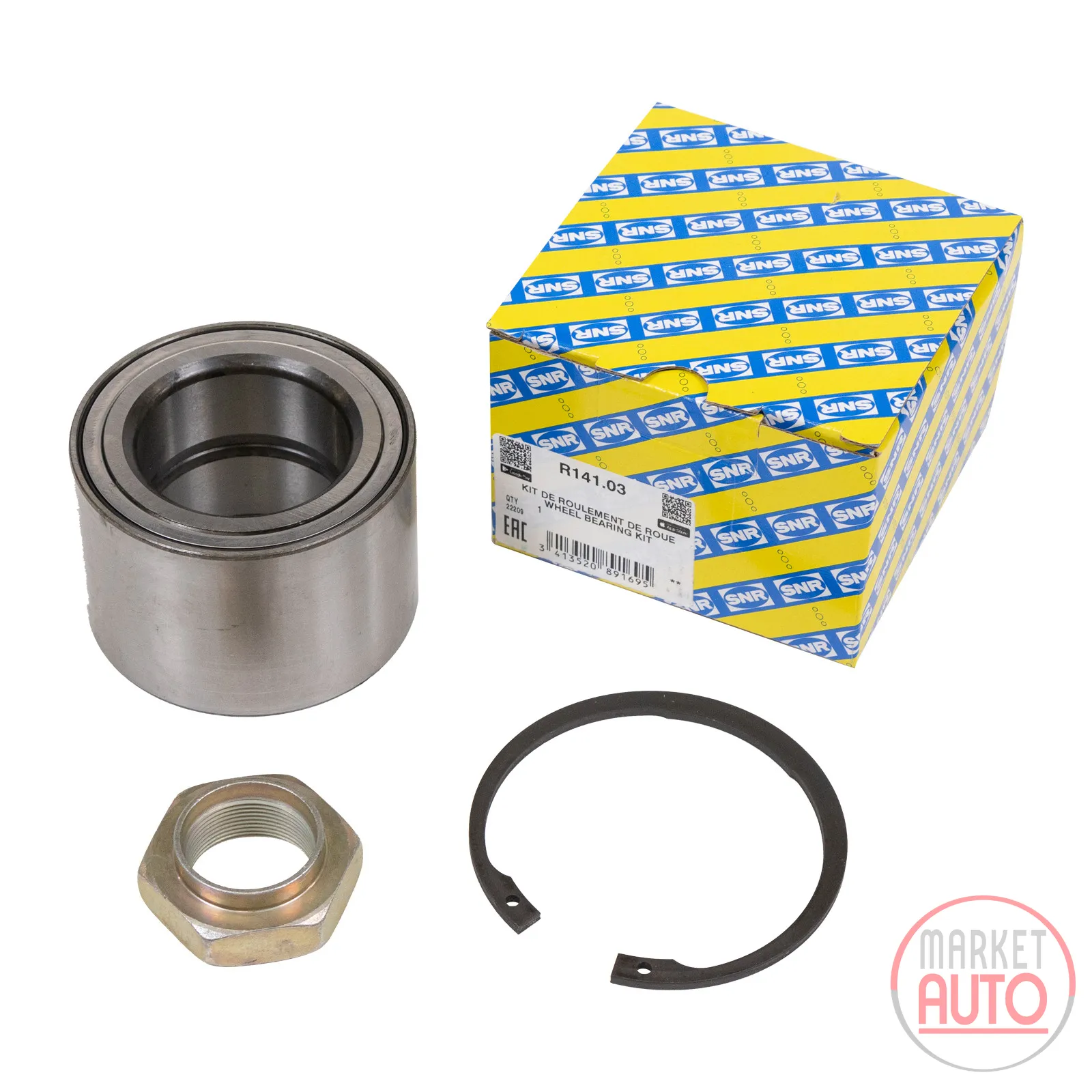Wheel bearing kit front from 11/2001 SNR