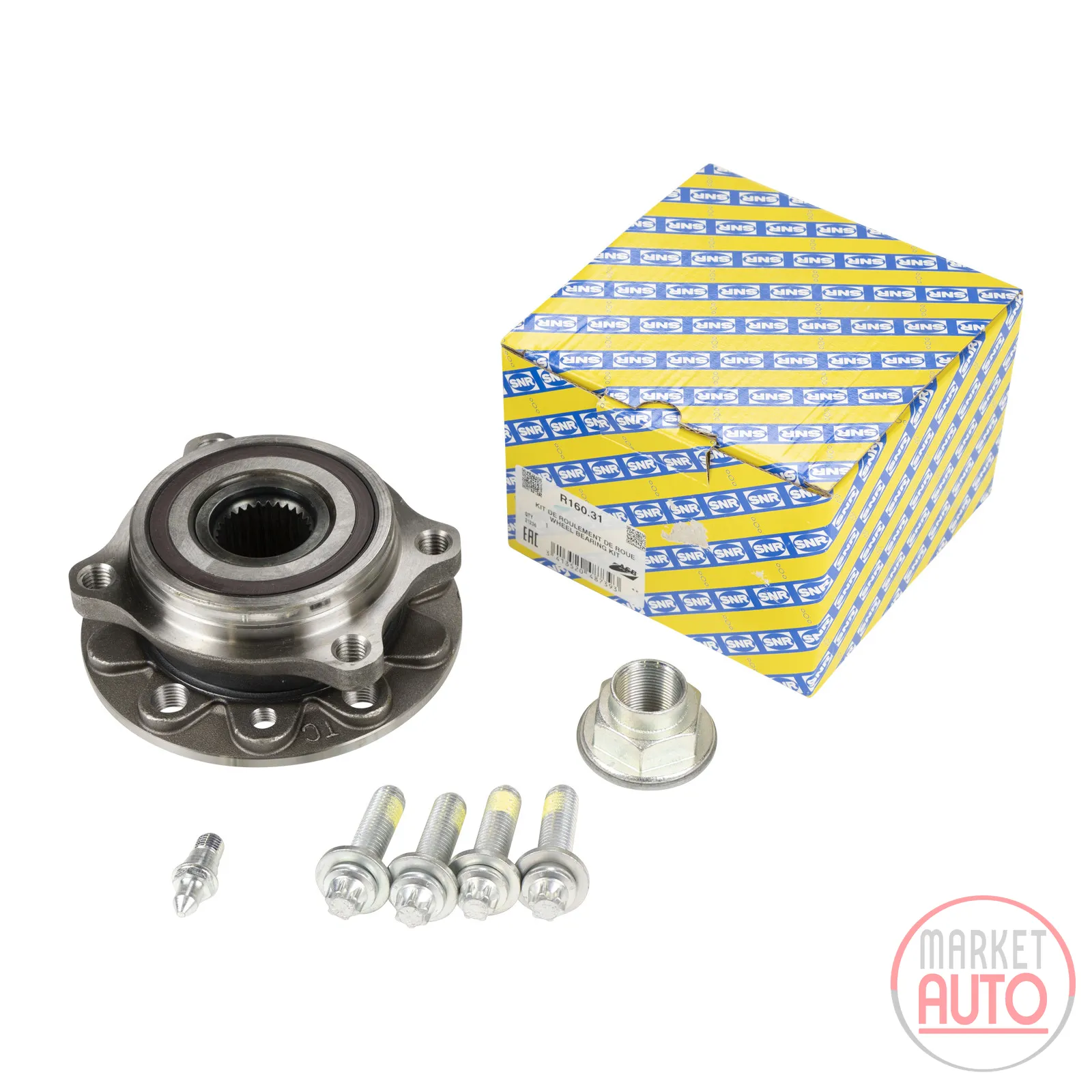 ABS sensor wheel bearing kit NTN-SNR