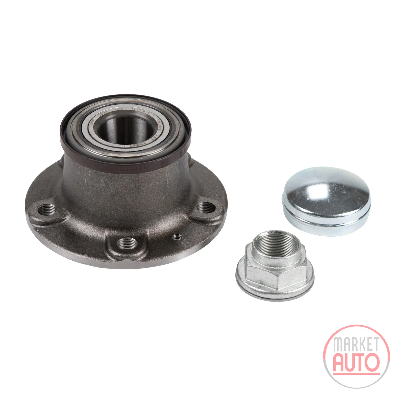 Rear wheel hub kit with ABS NTN-SNR
