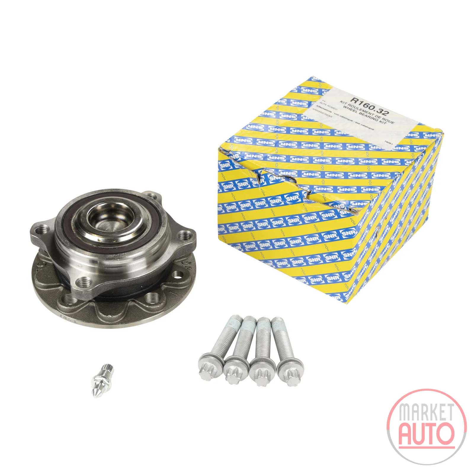 ABS sensor wheel hub kit rear NTN-SNR