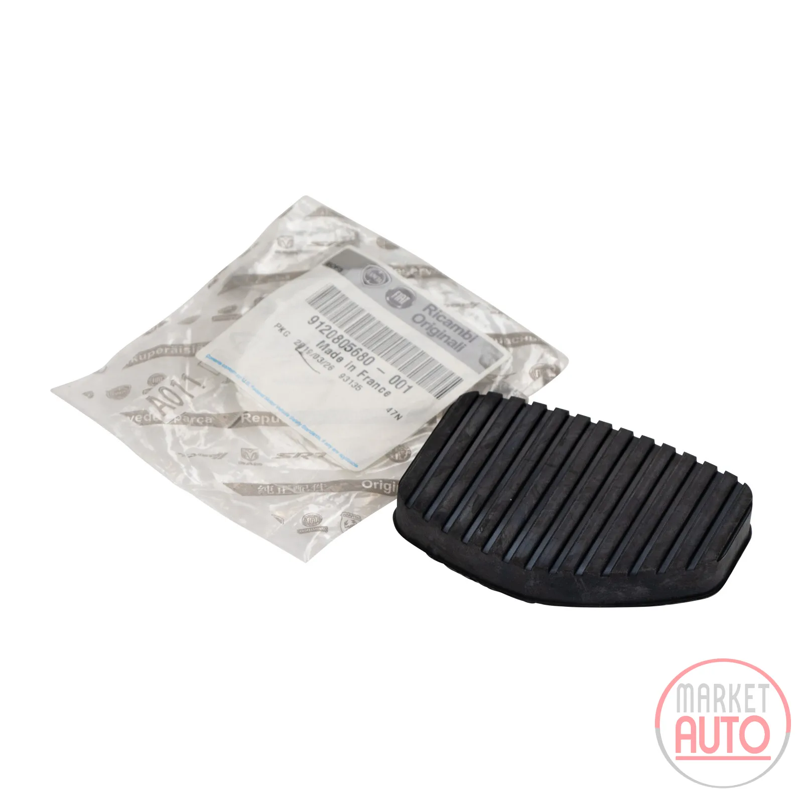 Pedal rubber for clutch original FCA (9120805680)