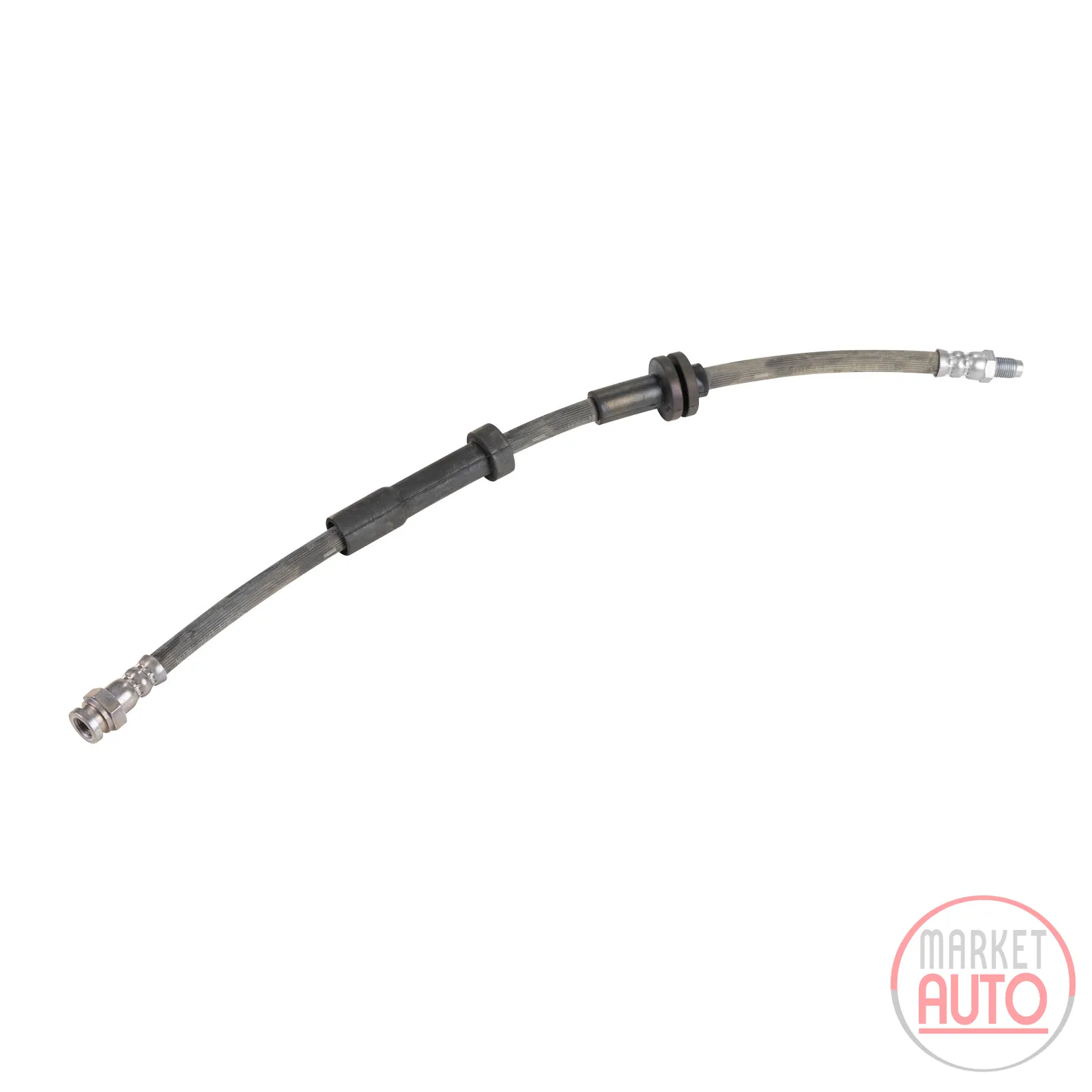 Brake hose front L=470 mm 2X M10 1.00 mm thread