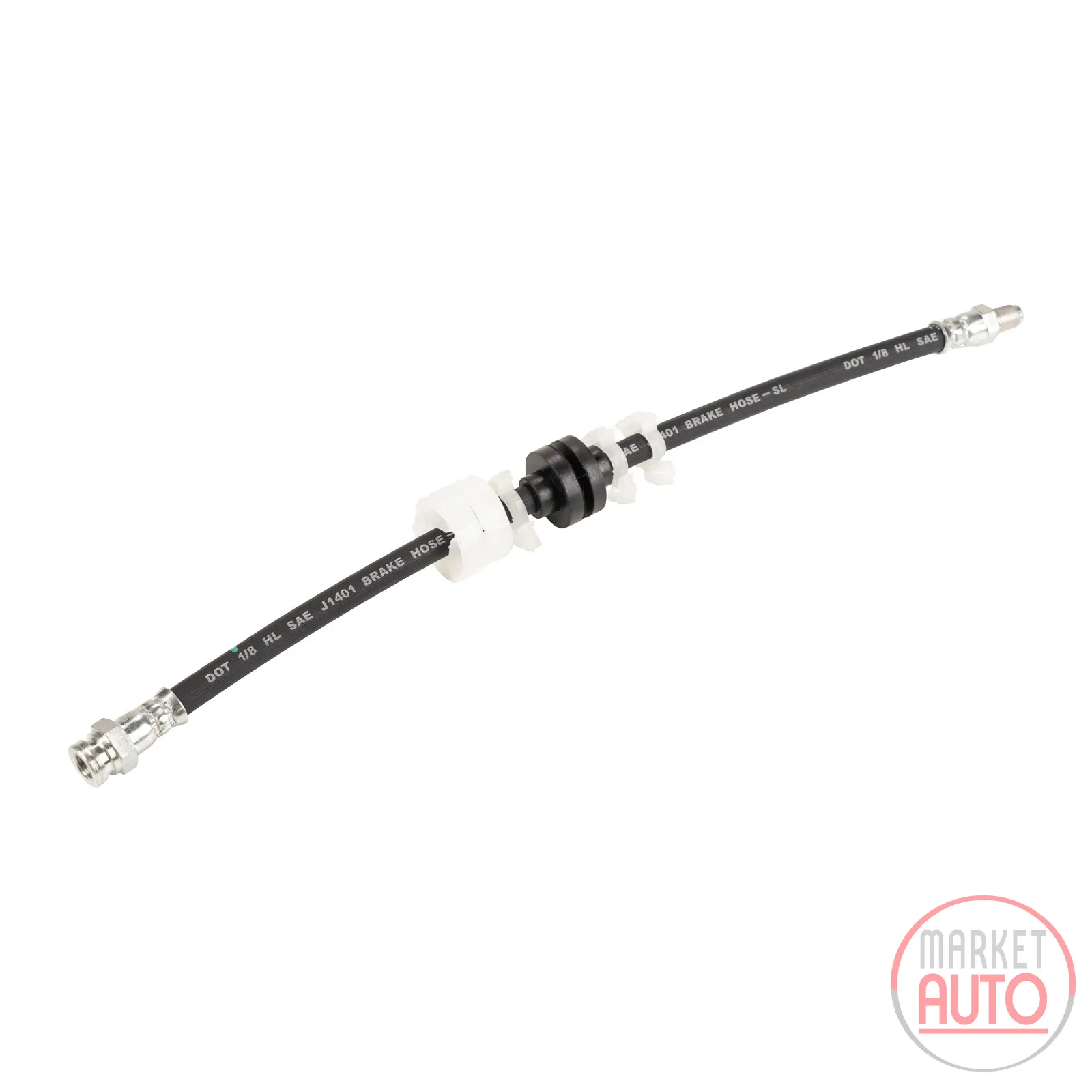 Brake hose front L=415 mm 2X M10 X 1.00 thread