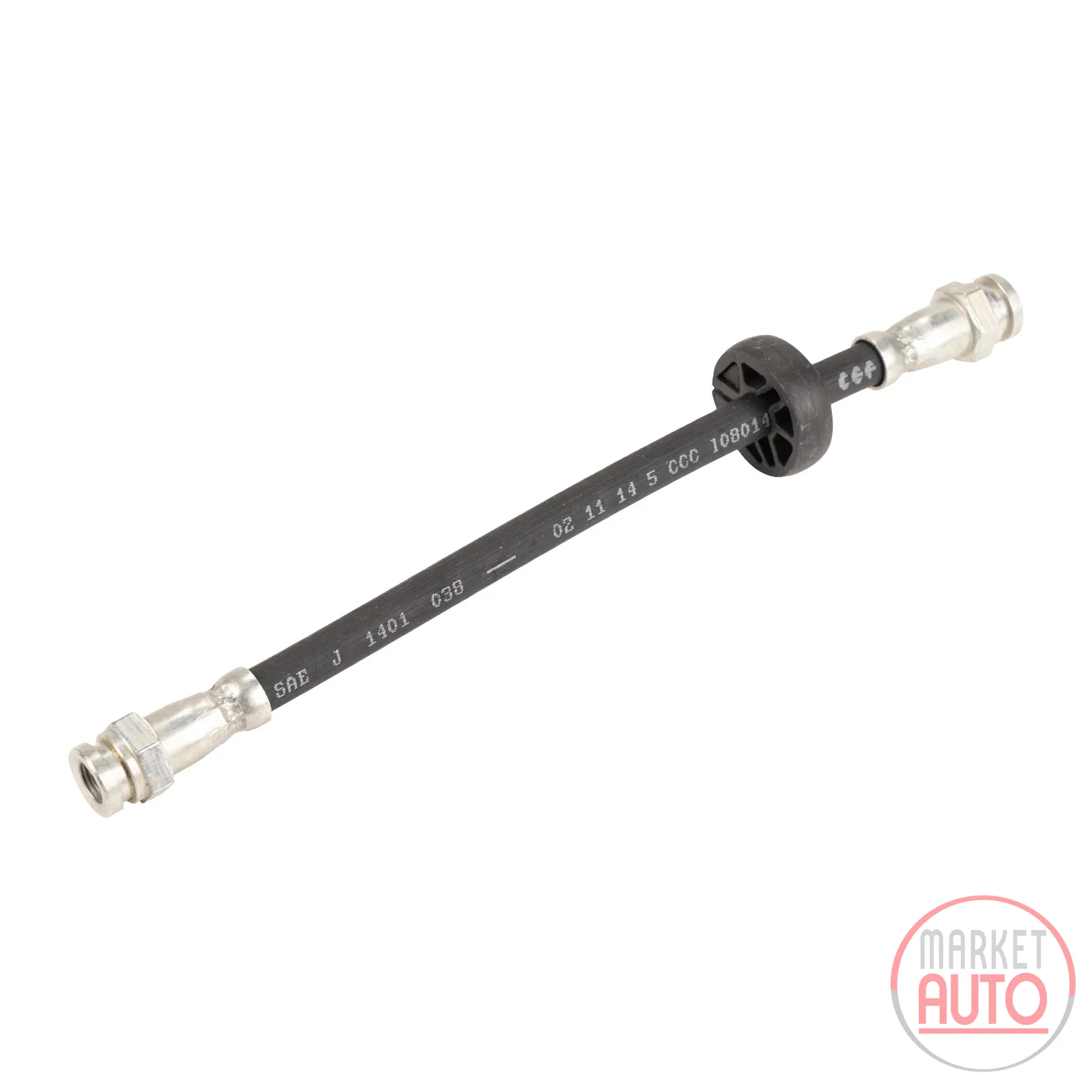 Brake hose rear L=240 mm 2X M10 X 1.00 mm thread