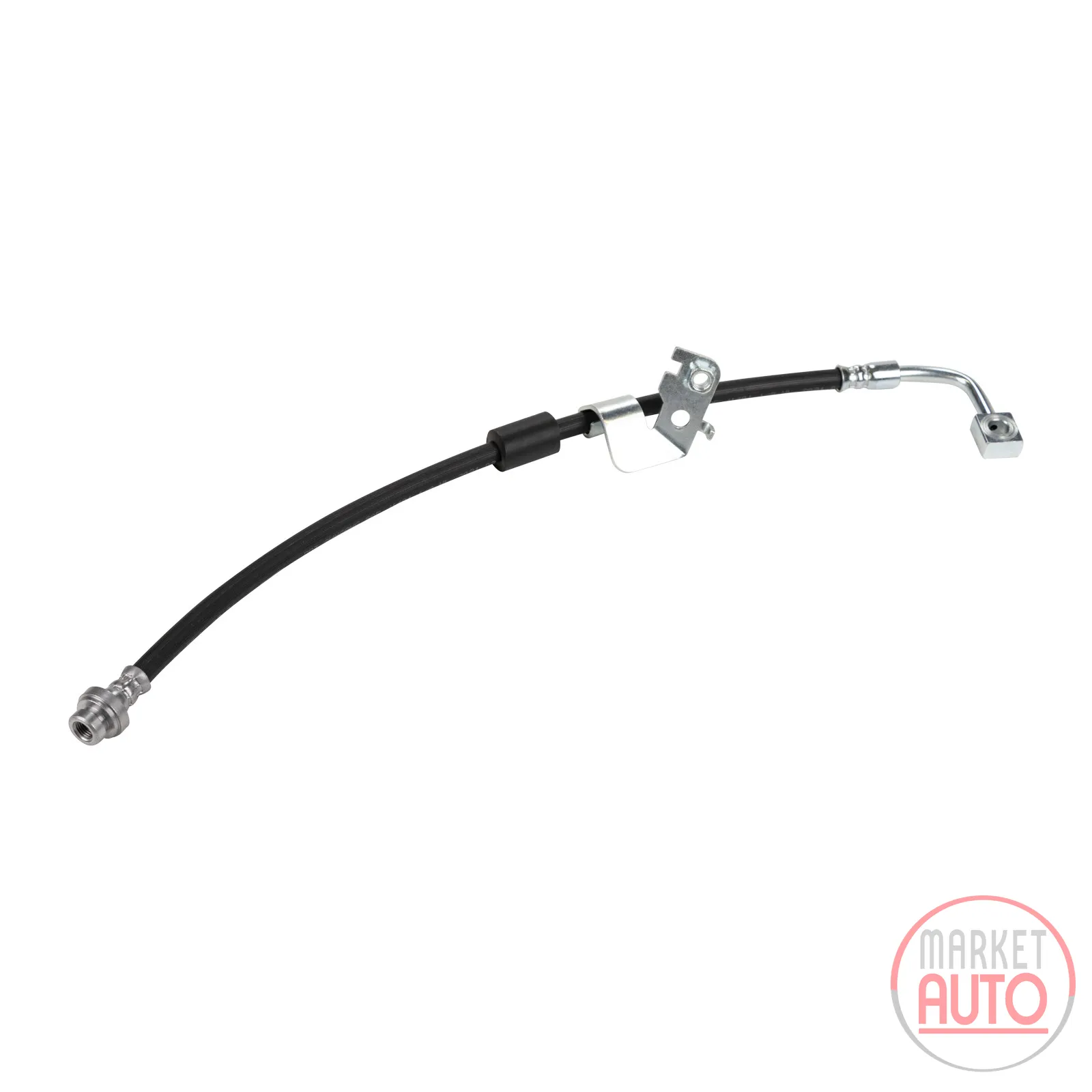 Brake hose front right L=500 mm 1X M10 X 1.00 mm thread