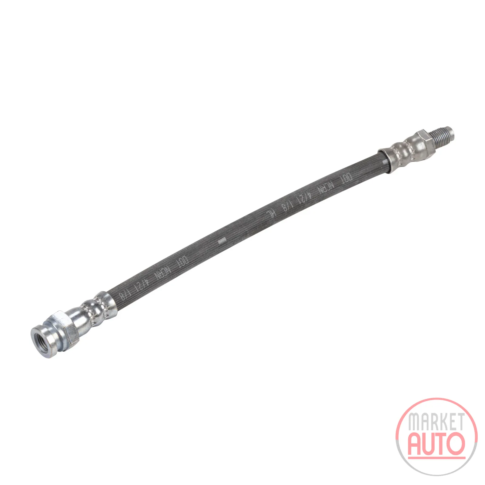 Brake hose rear L=245 mm 2X M10 X 1.00 mm thread