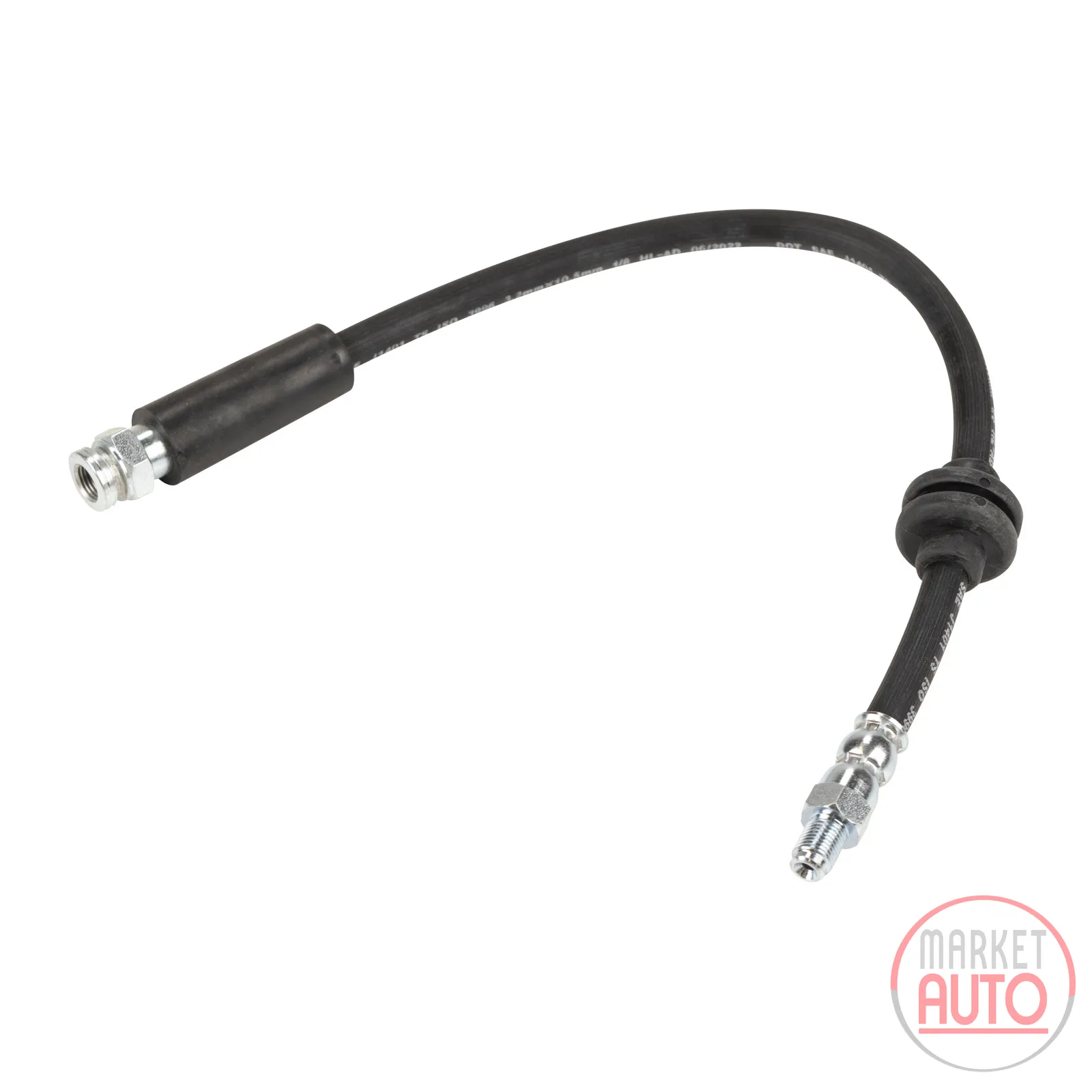 Brake hose front L=435 2X M10 X 1.00 mm thread