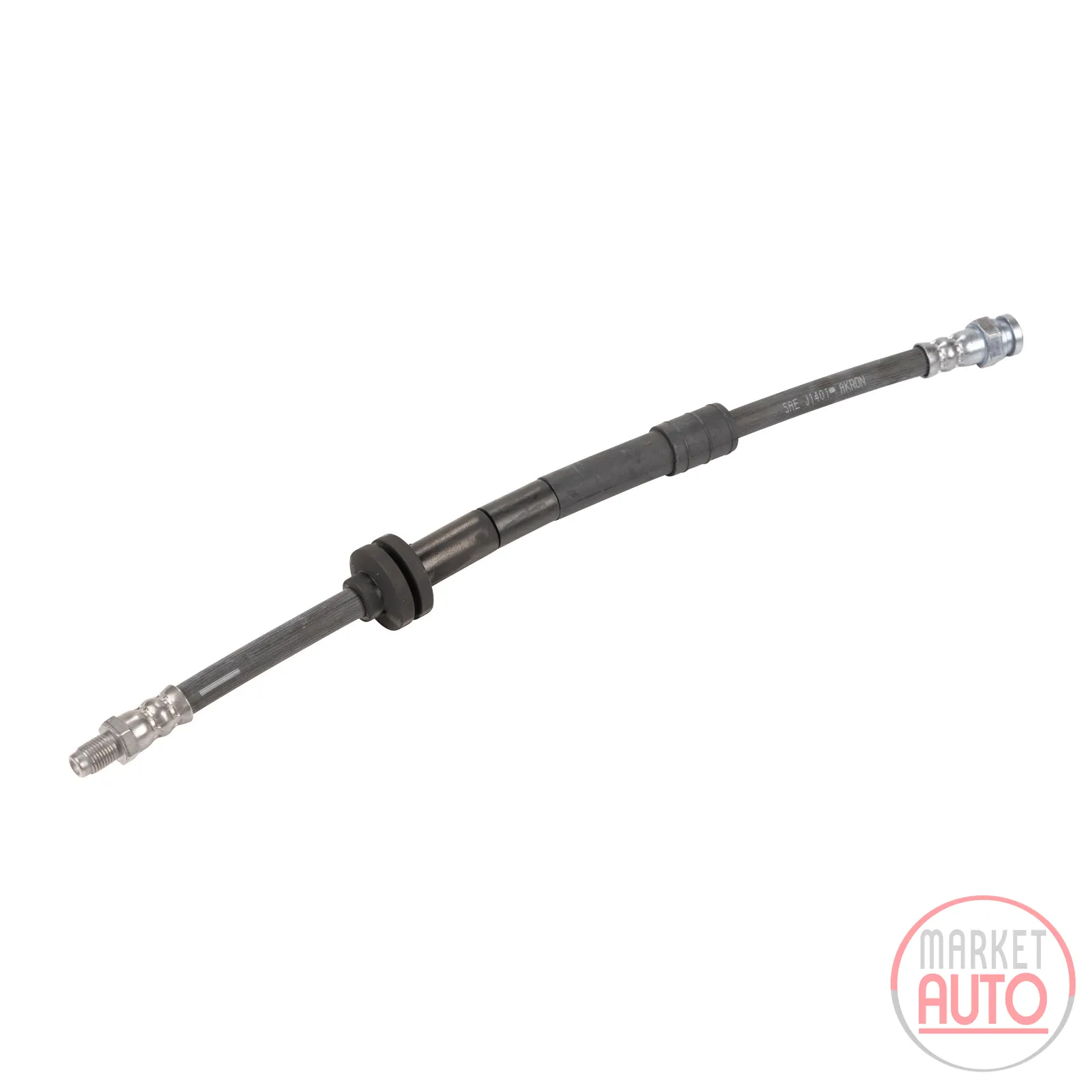 Brake hose (1x) front L=385 mm 2X M10 X 1.00 mm thread