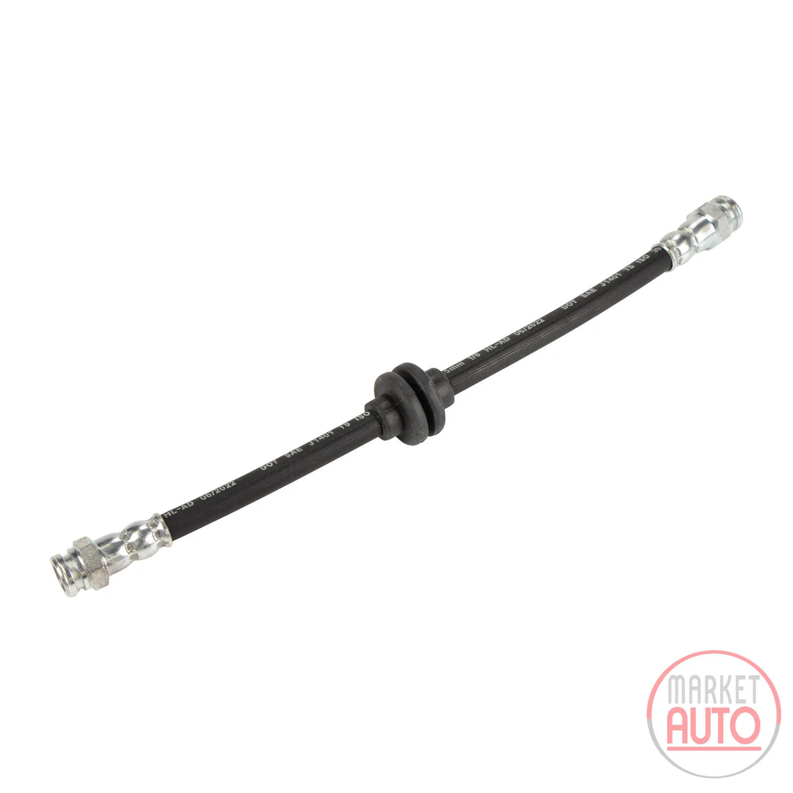 Brake hose rear L=305 mm 2X M10 X 1.00 mm thread