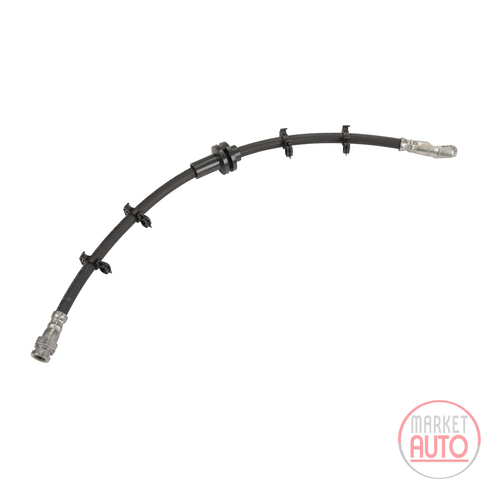 Brake hose front L=460 1X M10 X 1.00 mm thread