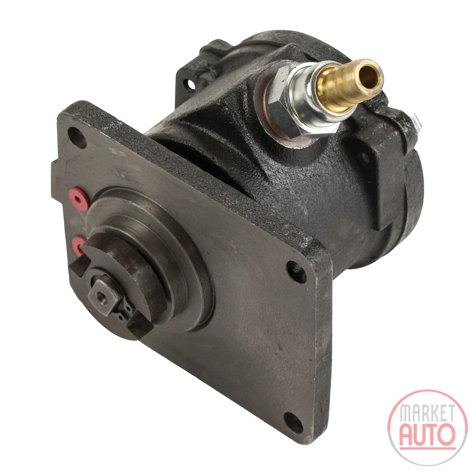 Vacuum pump for brake made of cast iron