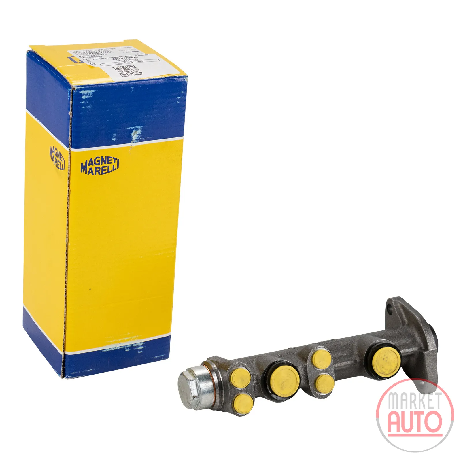 Master brake cylinder Magneti Marelli 2-circuit 19.05 mm