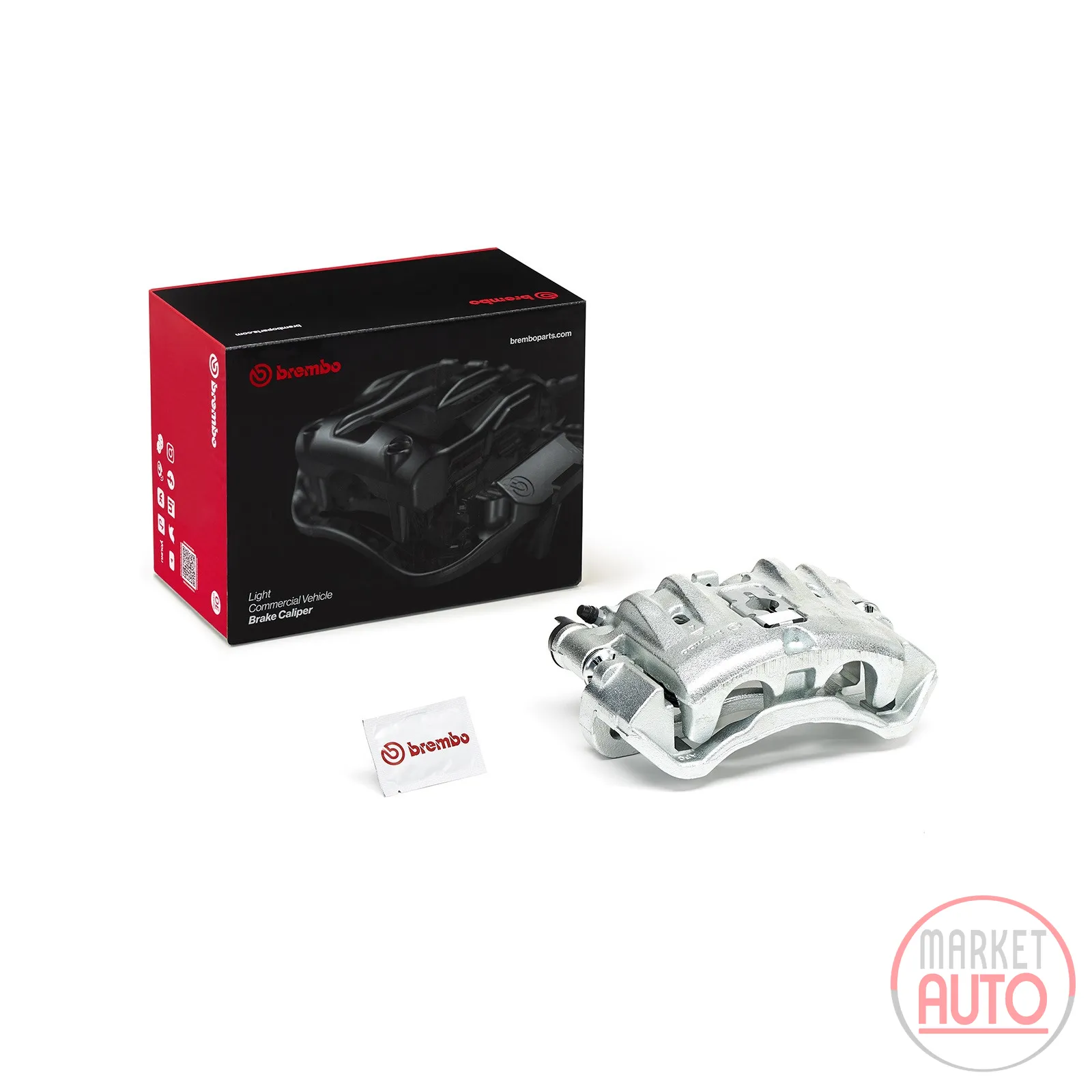 Brembo front left brake caliper, new part