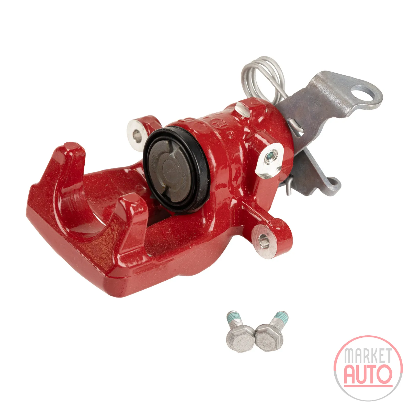 Brake caliper rear left red 38mm