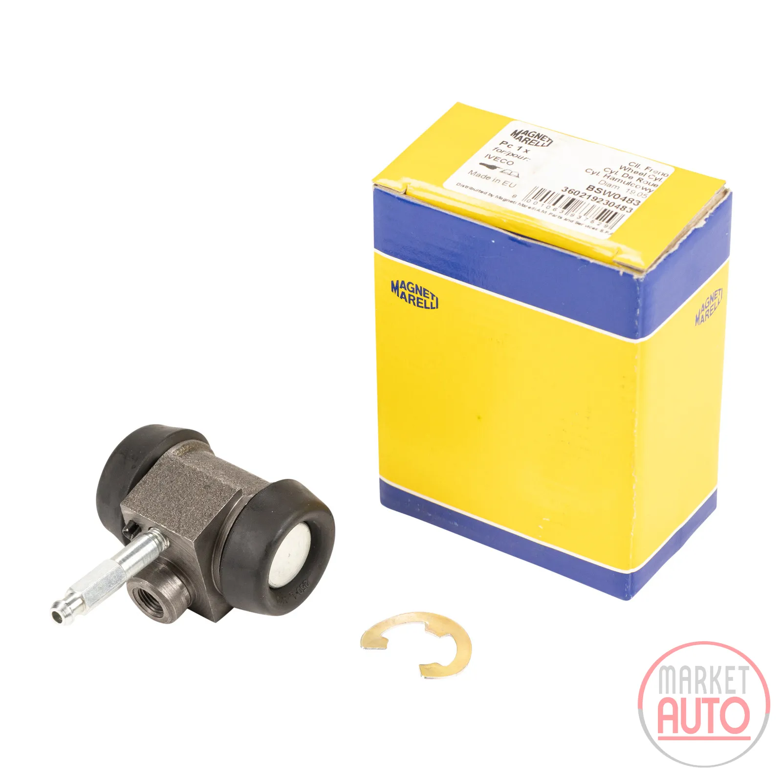 Wheel brake cylinder Magneti Marelli rear 19.05 mm