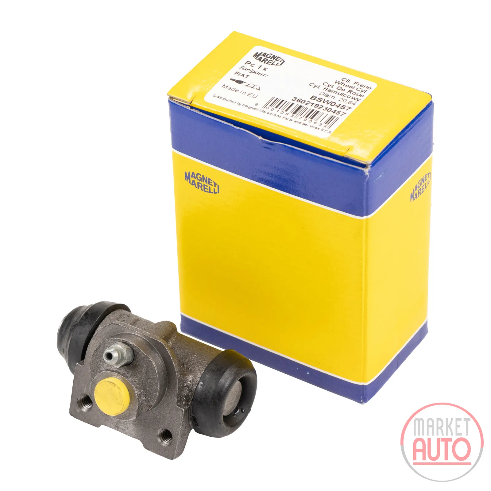 Wheel brake cylinder Magneti Marelli rear 20.64 mm + ABS
