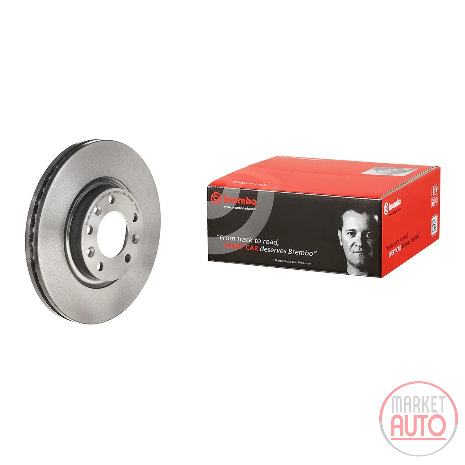 Brembo front brake disc