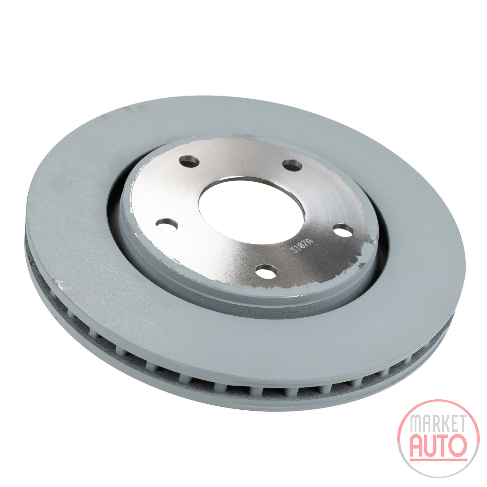 Front brake disc internally ventilated original Fiat