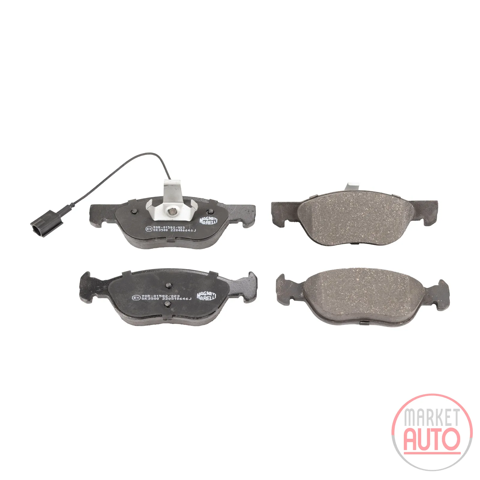 Front brake pads Magneti Marelli