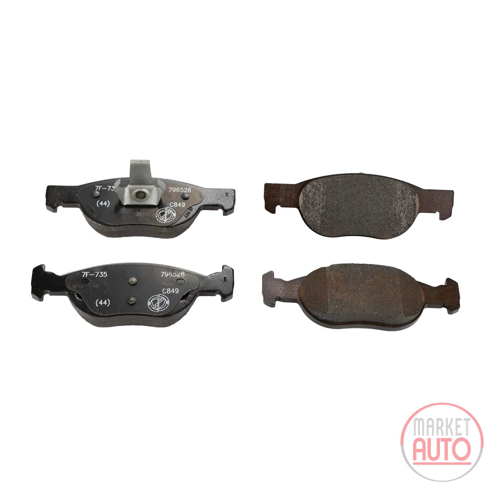 Front brake pads