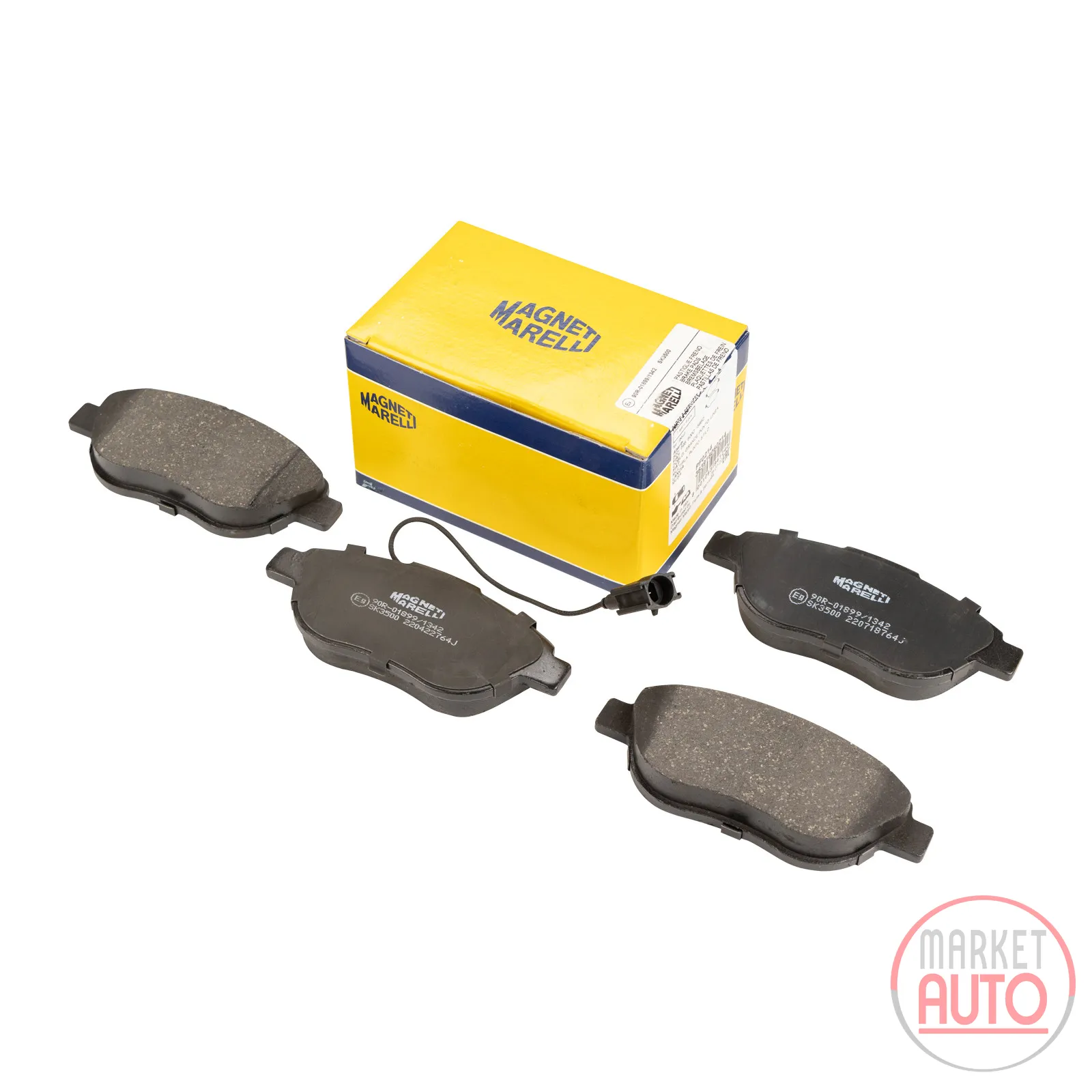 Front brake pads Magneti Marelli
