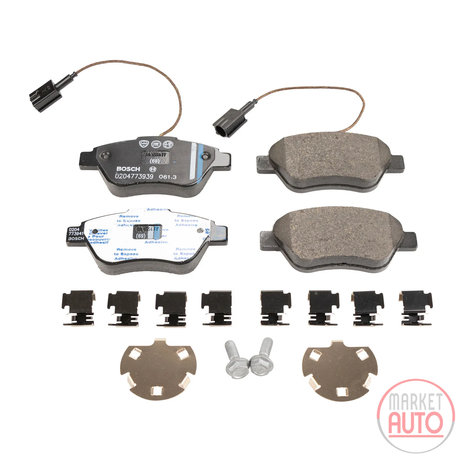 Front brake pads (OE 77366134)