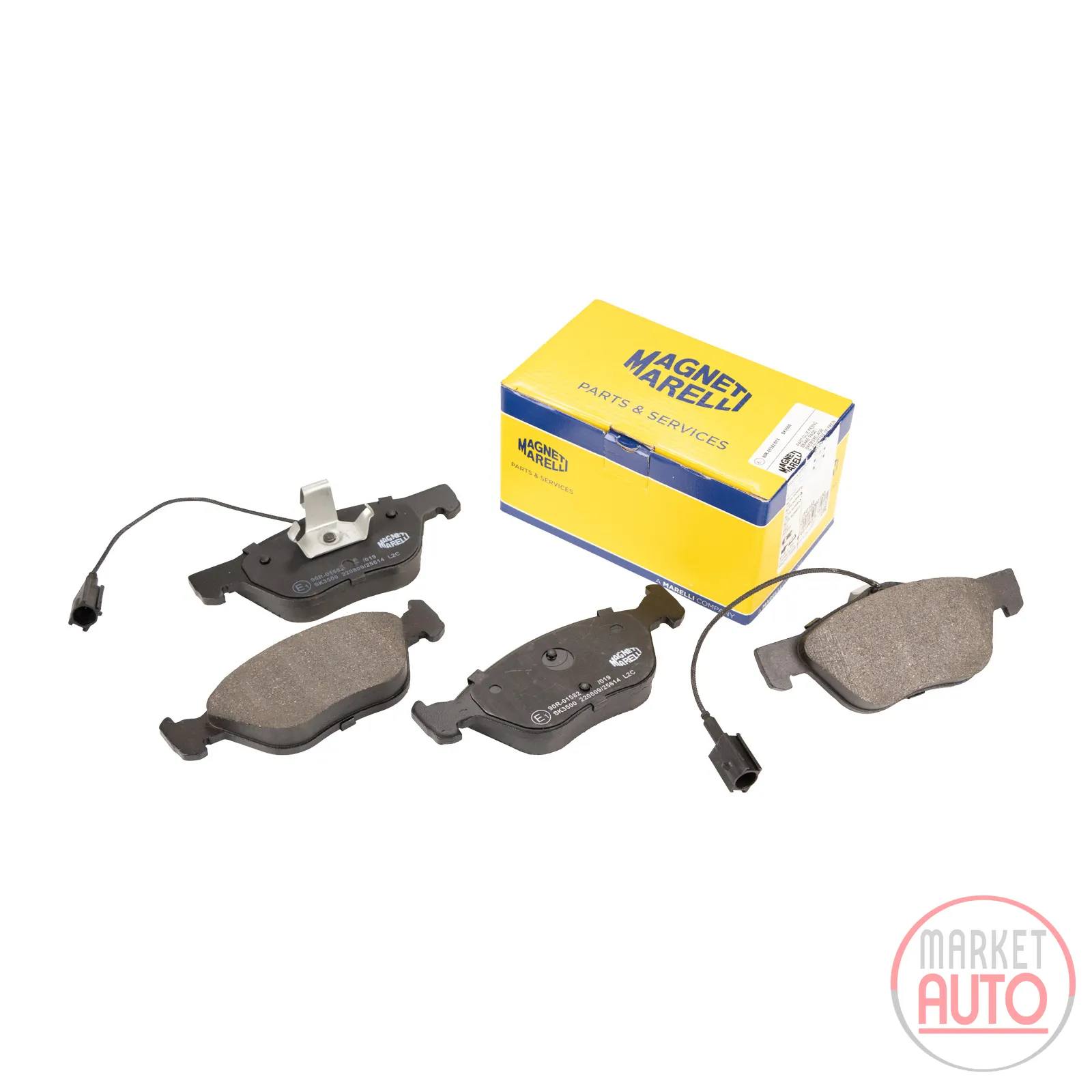 Front brake pads Magneti Marelli