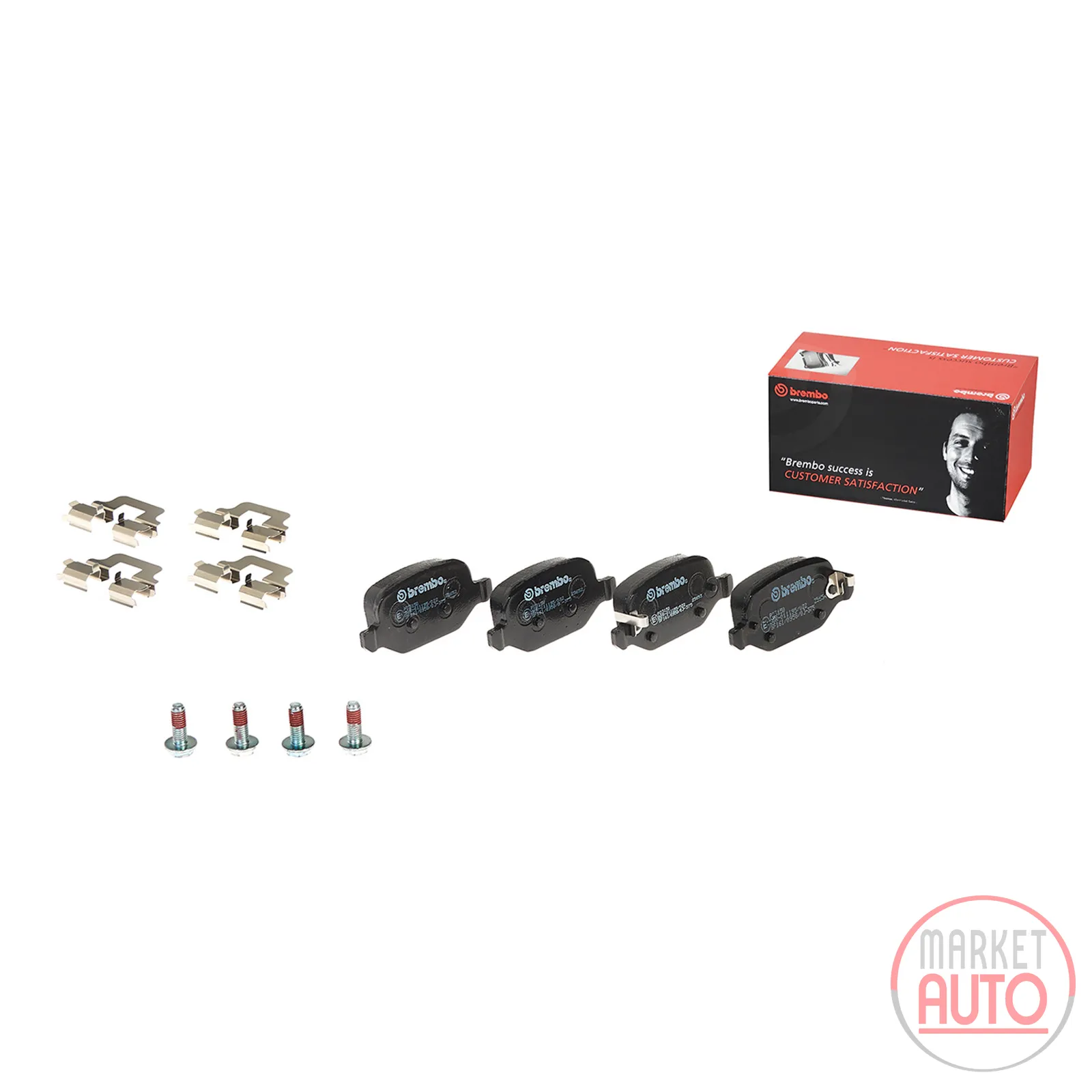Rear brake pads